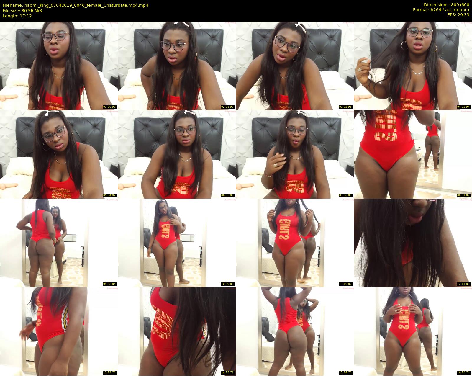 naomi_king — 18 minute Chaturbate female cam show recording, 480p, Apr 7, 2019