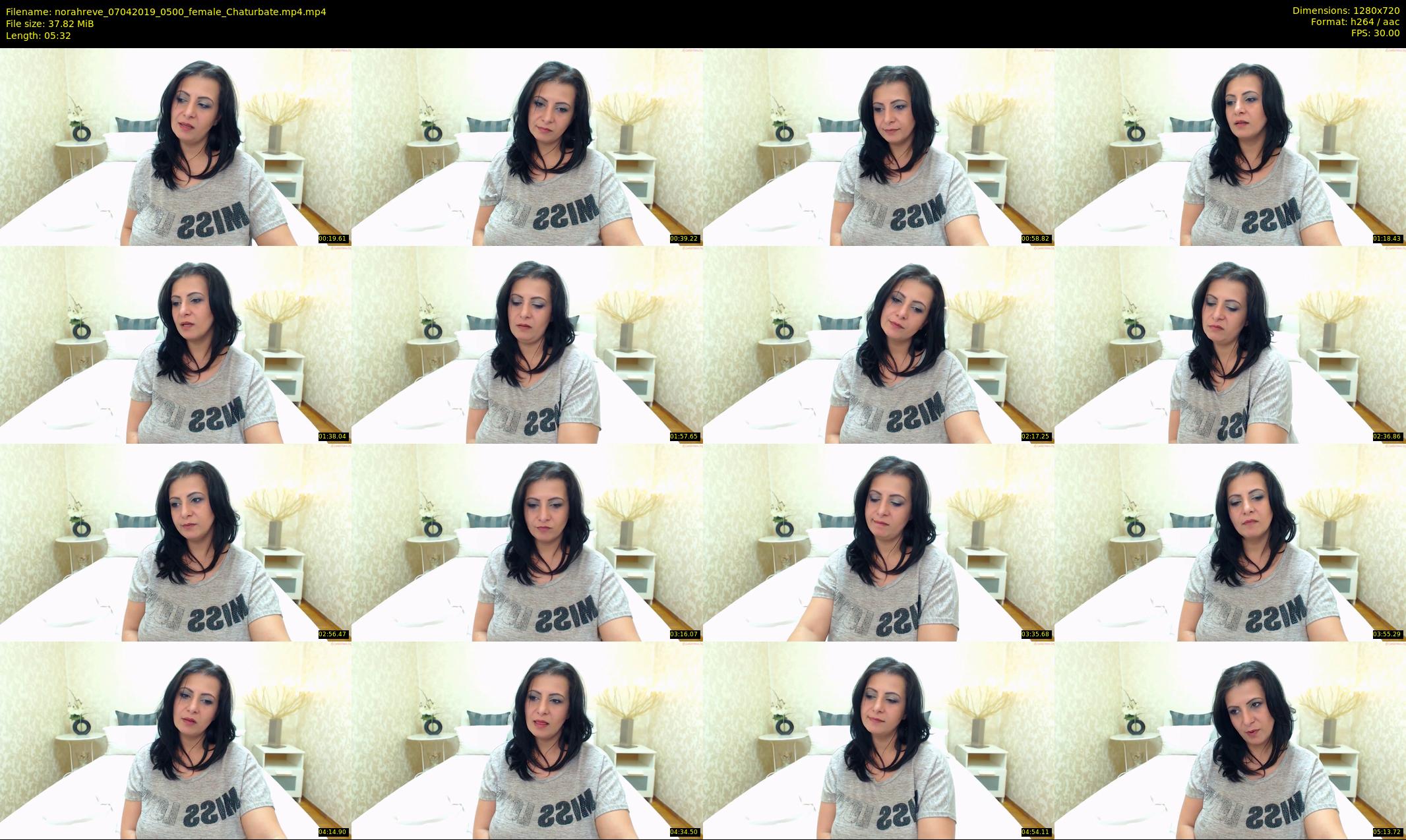 norahreve — 6 minute Chaturbate female cam show recording, 720p, Apr 7, 2019