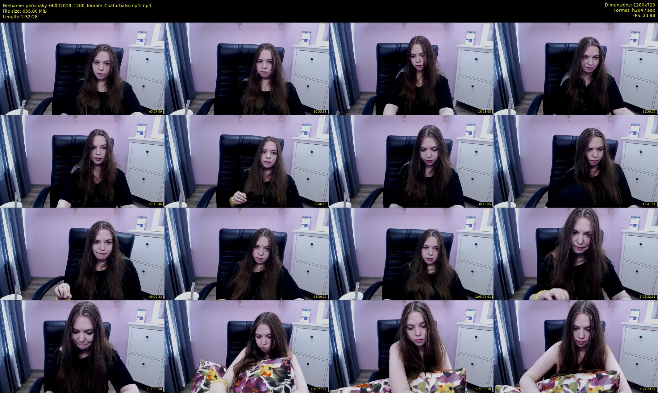 persinaky — 93 minute Chaturbate female cam show recording, 720p, Apr 6, 2019