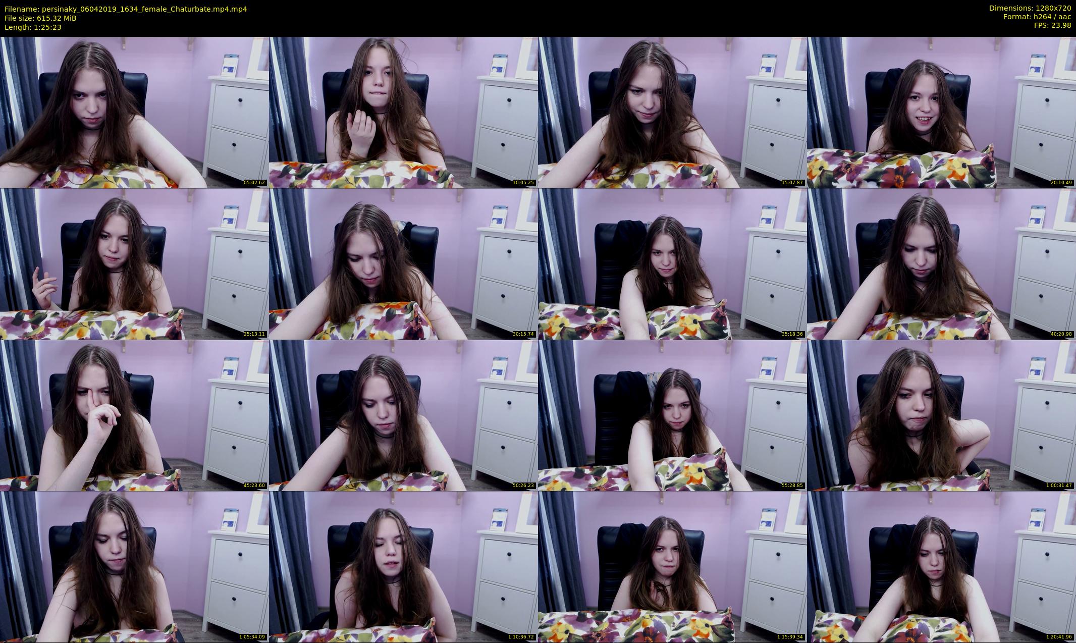 persinaky — 86 minute Chaturbate female cam show recording, 720p, Apr 6, 2019