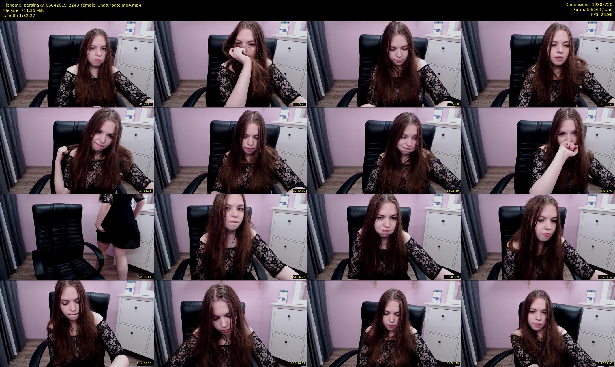 persinaky — 93 minute Chaturbate female cam show recording, 720p, Apr 6, 2019