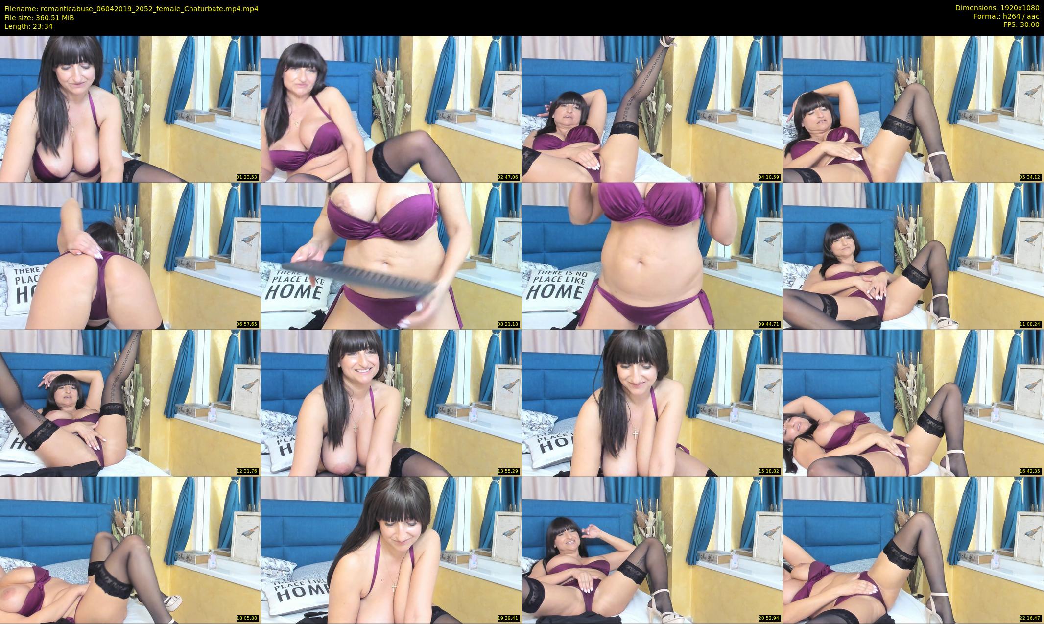 romanticabuse — 24 minute Chaturbate female cam show recording, 1080p, Apr 6, 2019
