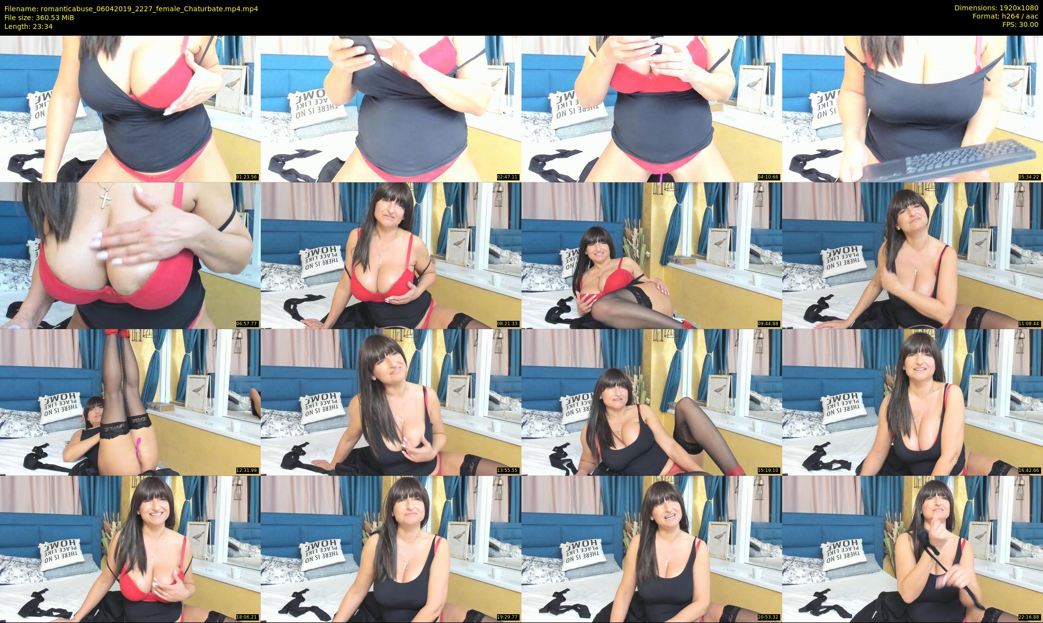 romanticabuse — 24 minute Chaturbate female cam show recording, 1080p, Apr 6, 2019