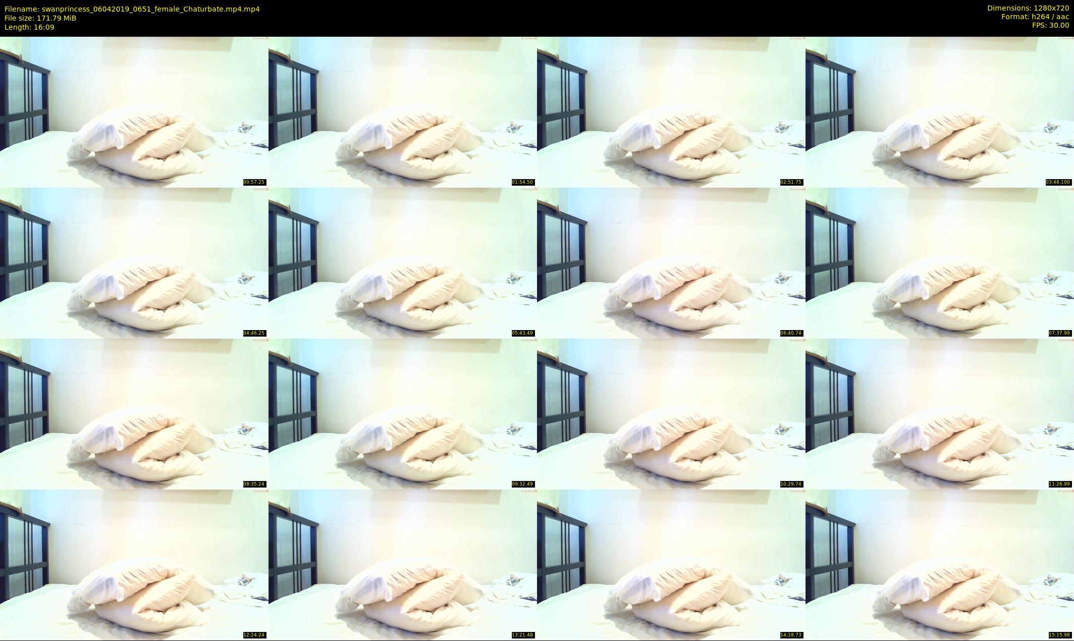 swanprincess — 17 minute Chaturbate female cam show recording, 720p, Apr 6, 2019