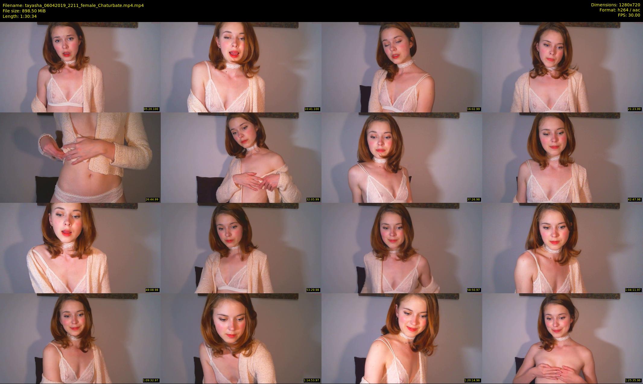 tayasha — 91 minute Chaturbate female cam show recording, 720p, Apr 6, 2019