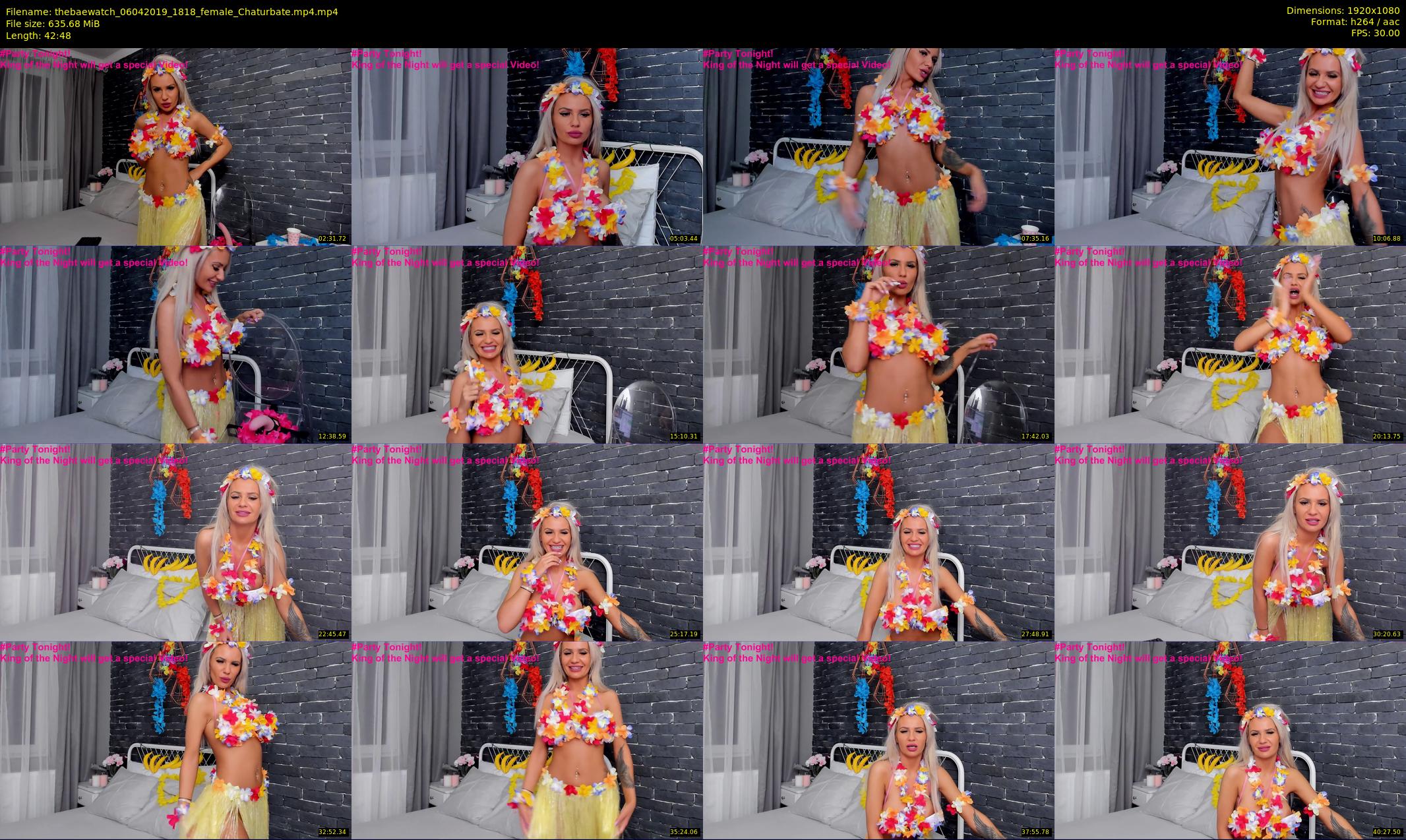 thebaewatch — 43 minute Chaturbate female cam show recording, 1080p, Apr 6, 2019