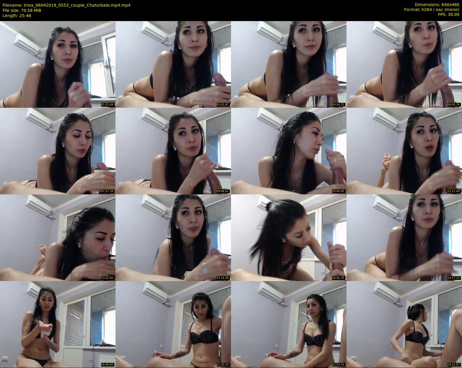 trioa — 26 minute Chaturbate couple cam show recording, 480p, Apr 6, 2019