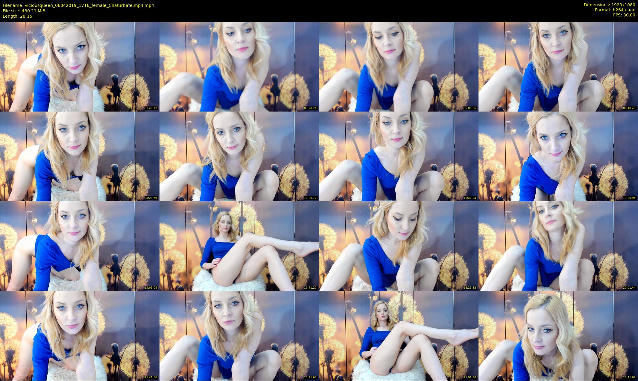 viciousqueen — 29 minute Chaturbate female cam show recording, 1080p, Apr 6, 2019
