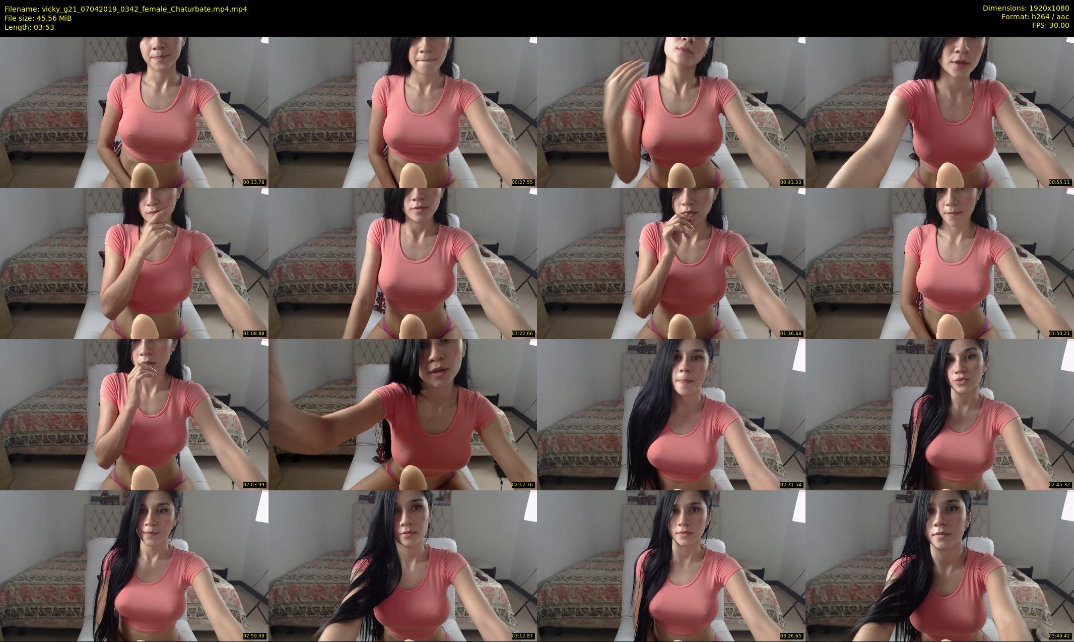 vicky_g21 — 4 minute Chaturbate female cam show recording, 1080p, Apr 7, 2019