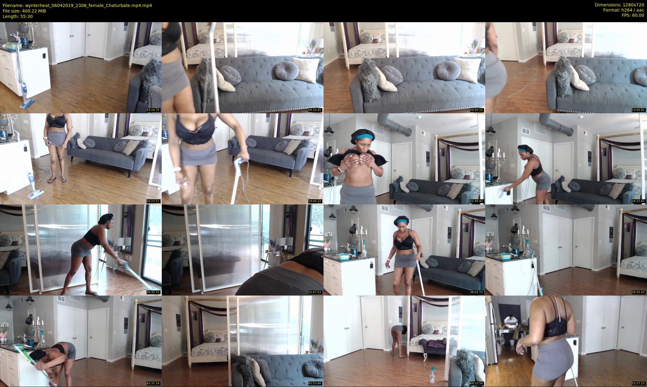wynterheat — 56 minute Chaturbate female cam show recording, 720p, Apr 6, 2019