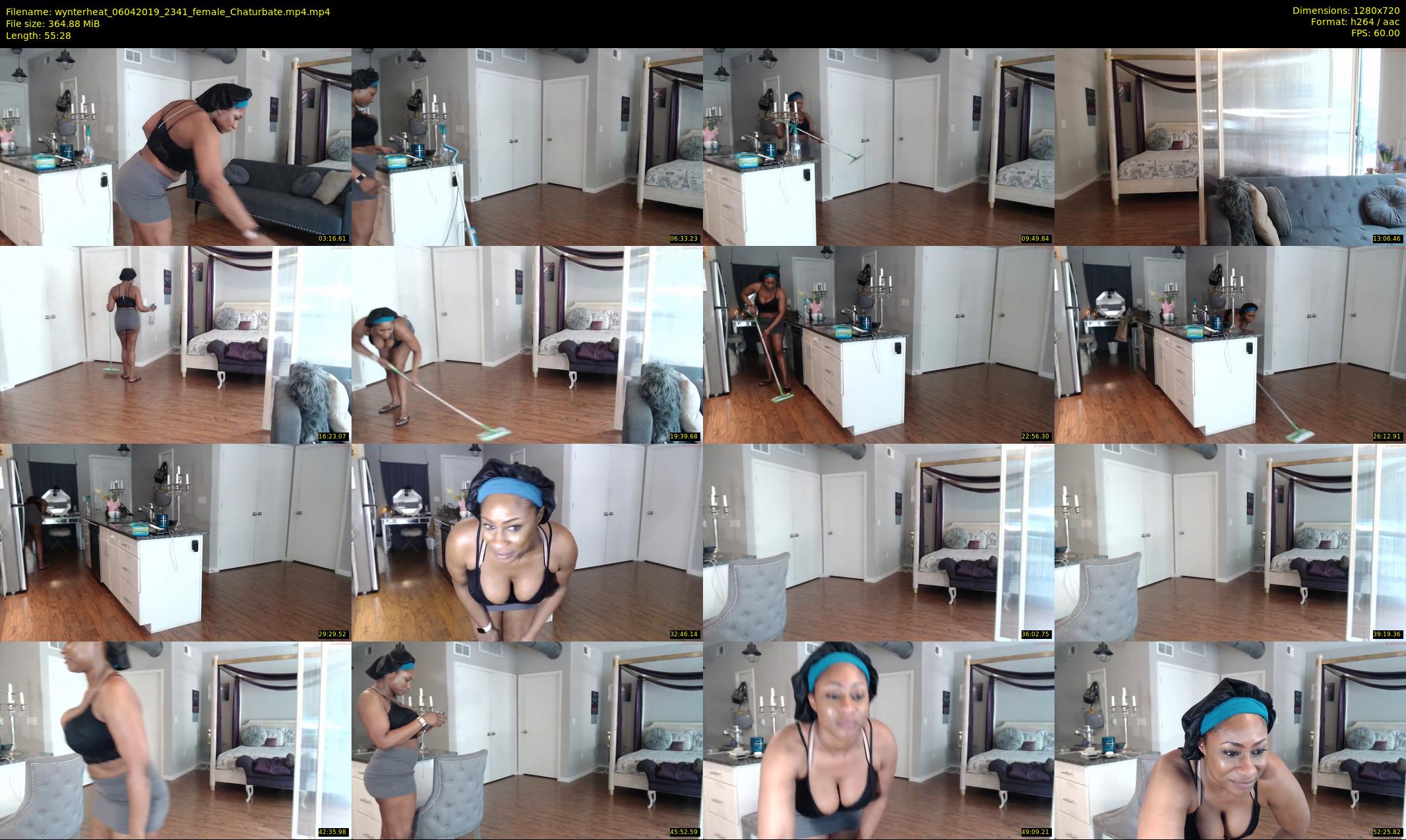 wynterheat — 56 minute Chaturbate female cam show recording, 720p, Apr 6, 2019