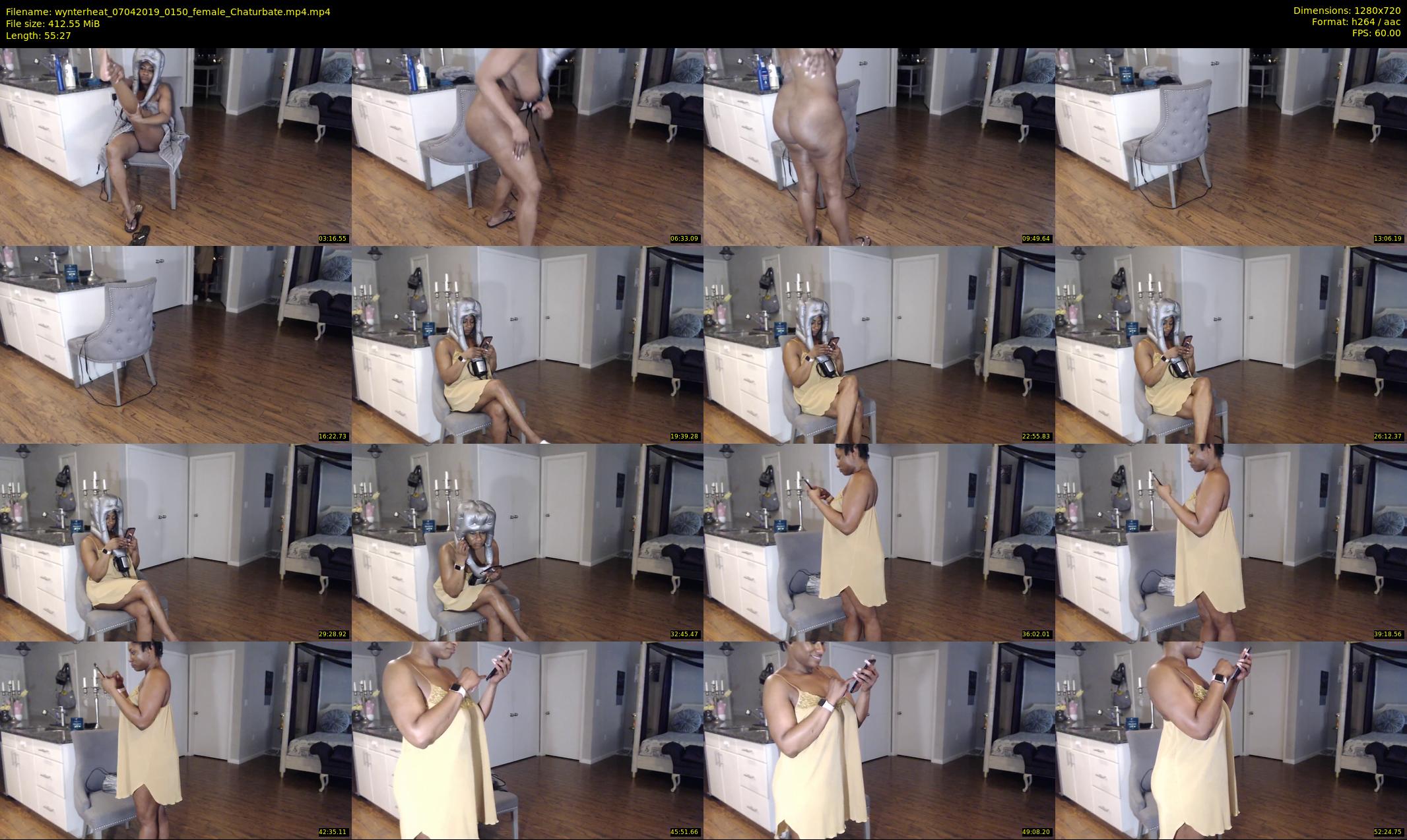 wynterheat — 56 minute Chaturbate female cam show recording, 720p, Apr 7, 2019