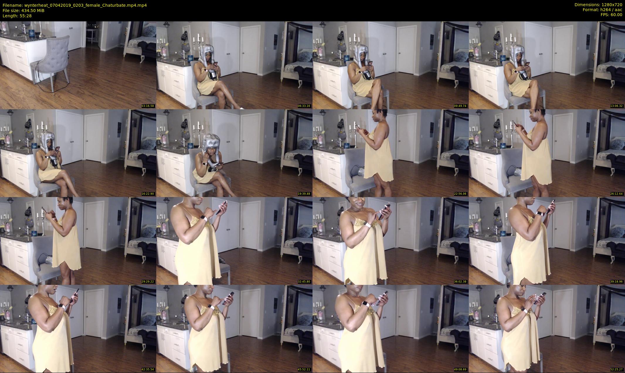 wynterheat — 56 minute Chaturbate female cam show recording, 720p, Apr 7, 2019