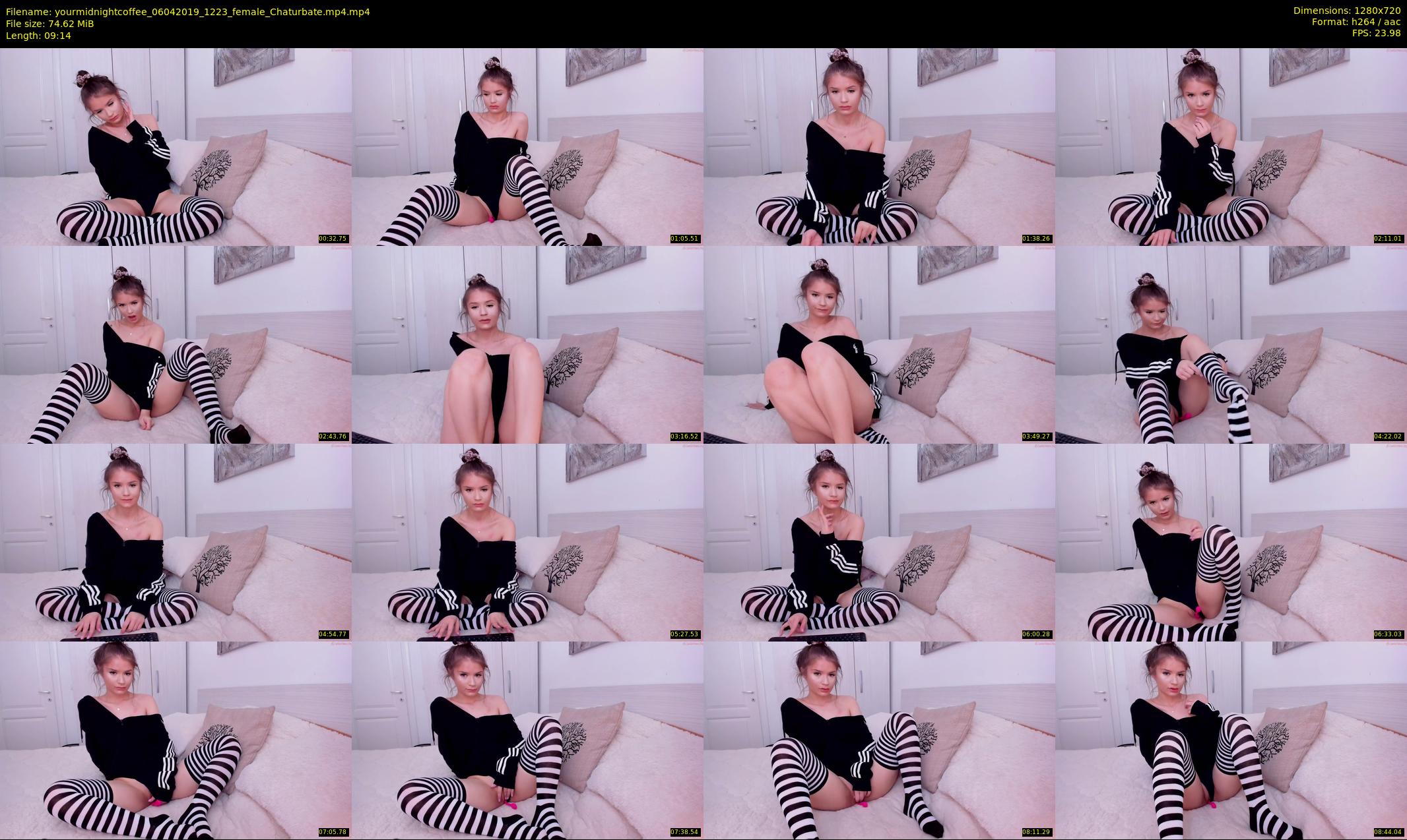 yourmidnightcoffee — 10 minute Chaturbate female cam show recording, 720p, Apr 6, 2019