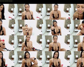 zamarahot — 65 minute Chaturbate female cam show recording, 720p, Apr 6, 2019