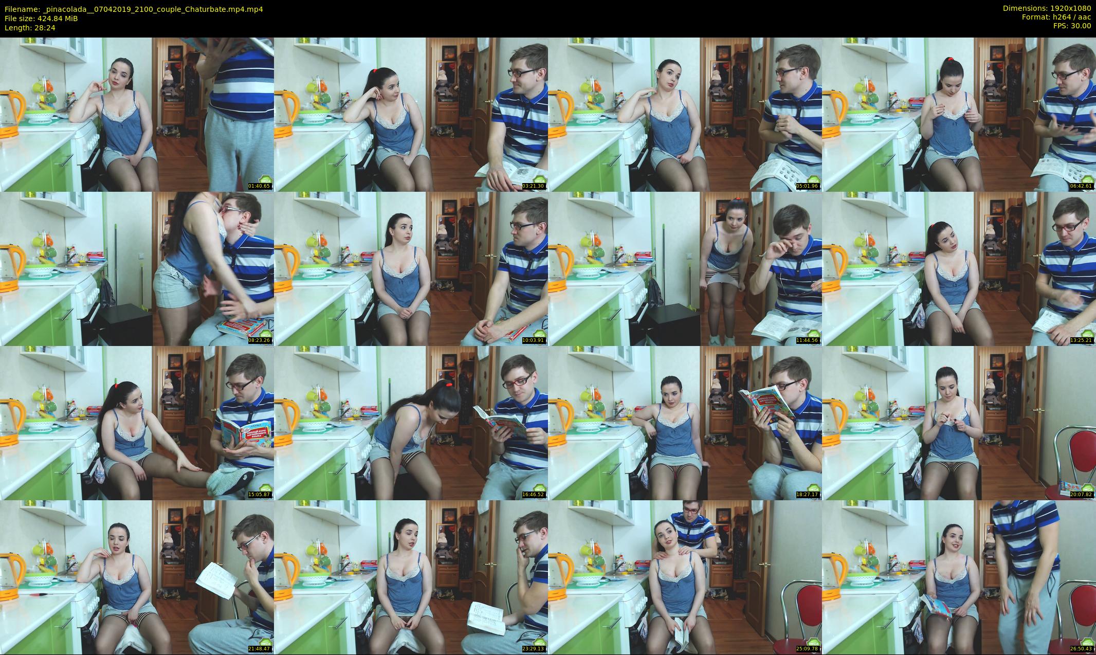 _pinacolada_ — 29 minute Chaturbate couple cam show recording, 1080p, Apr 7, 2019