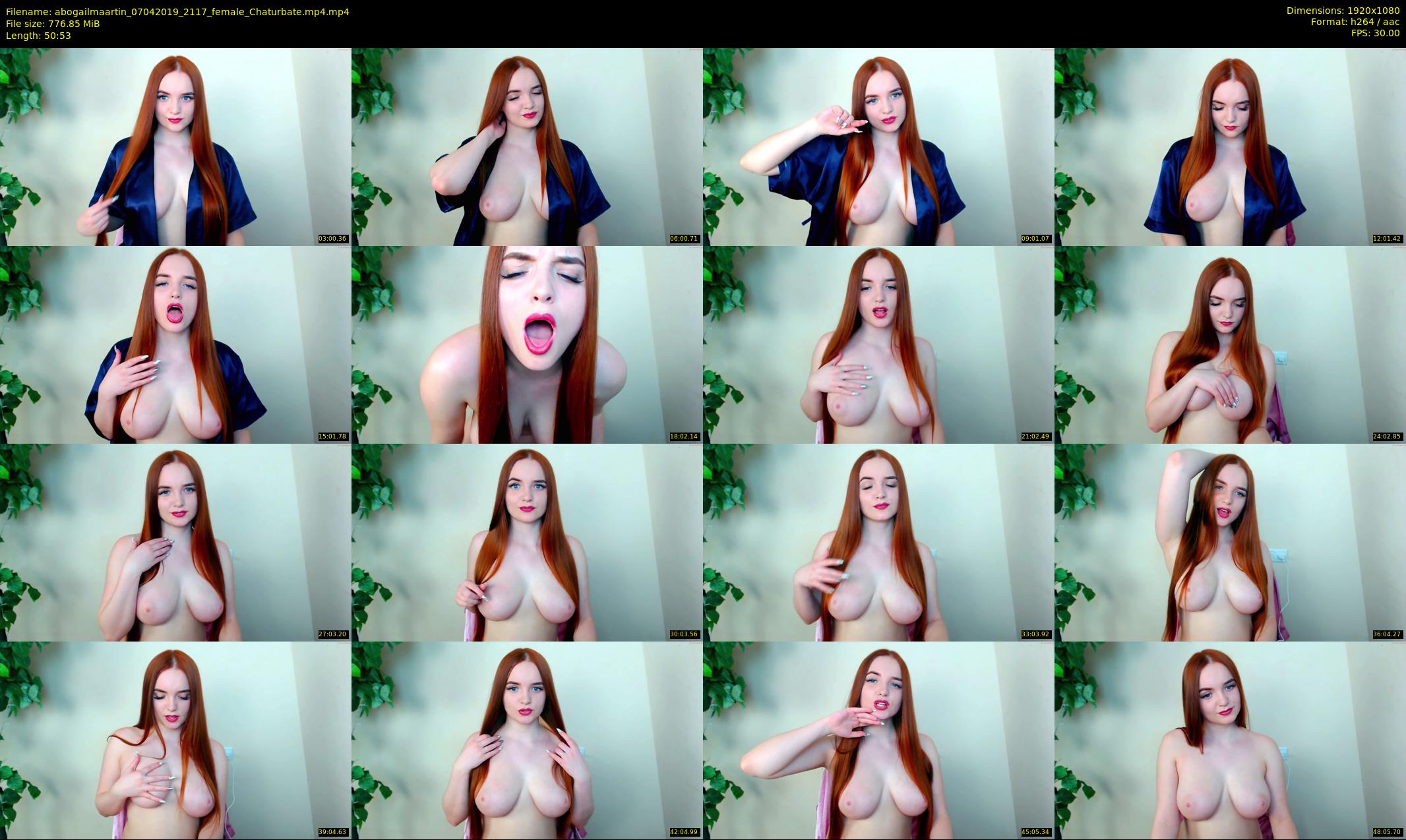 abogailmaartin — 51 minute Chaturbate female cam show recording, 1080p, Apr 7, 2019