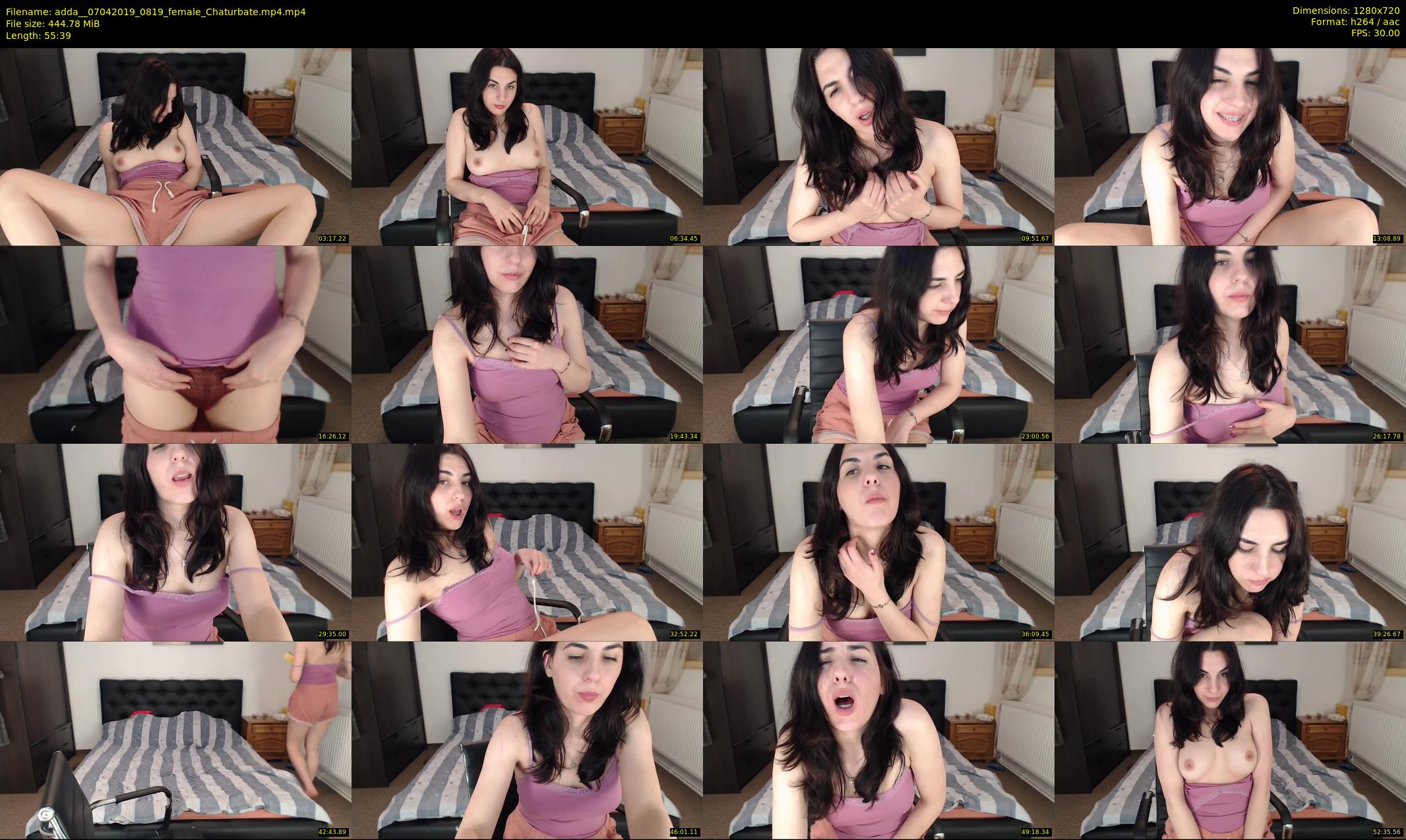 adda_ — 56 minute Chaturbate female cam show recording, 720p, Apr 7, 2019