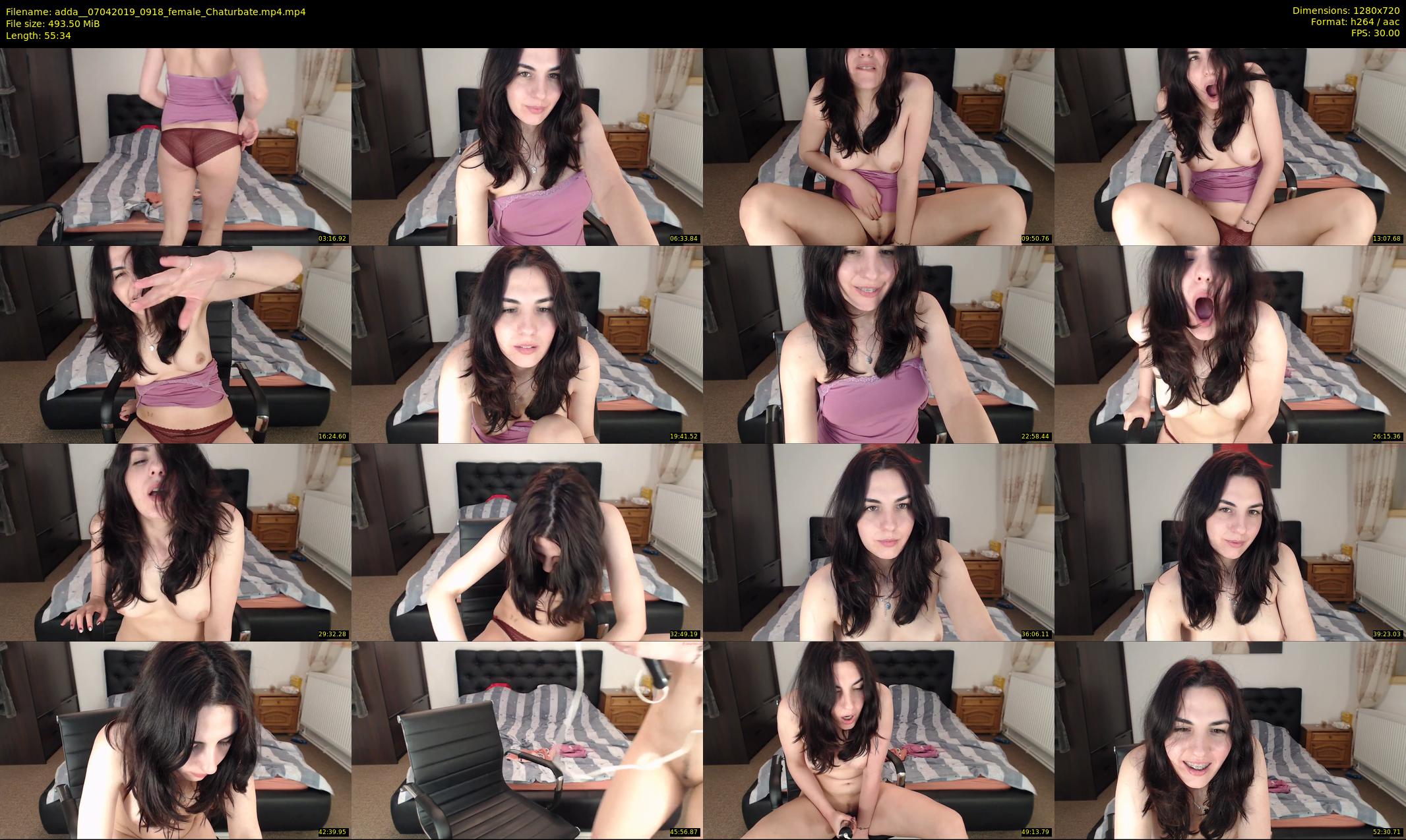 adda_ — 56 minute Chaturbate female cam show recording, 720p, Apr 7, 2019