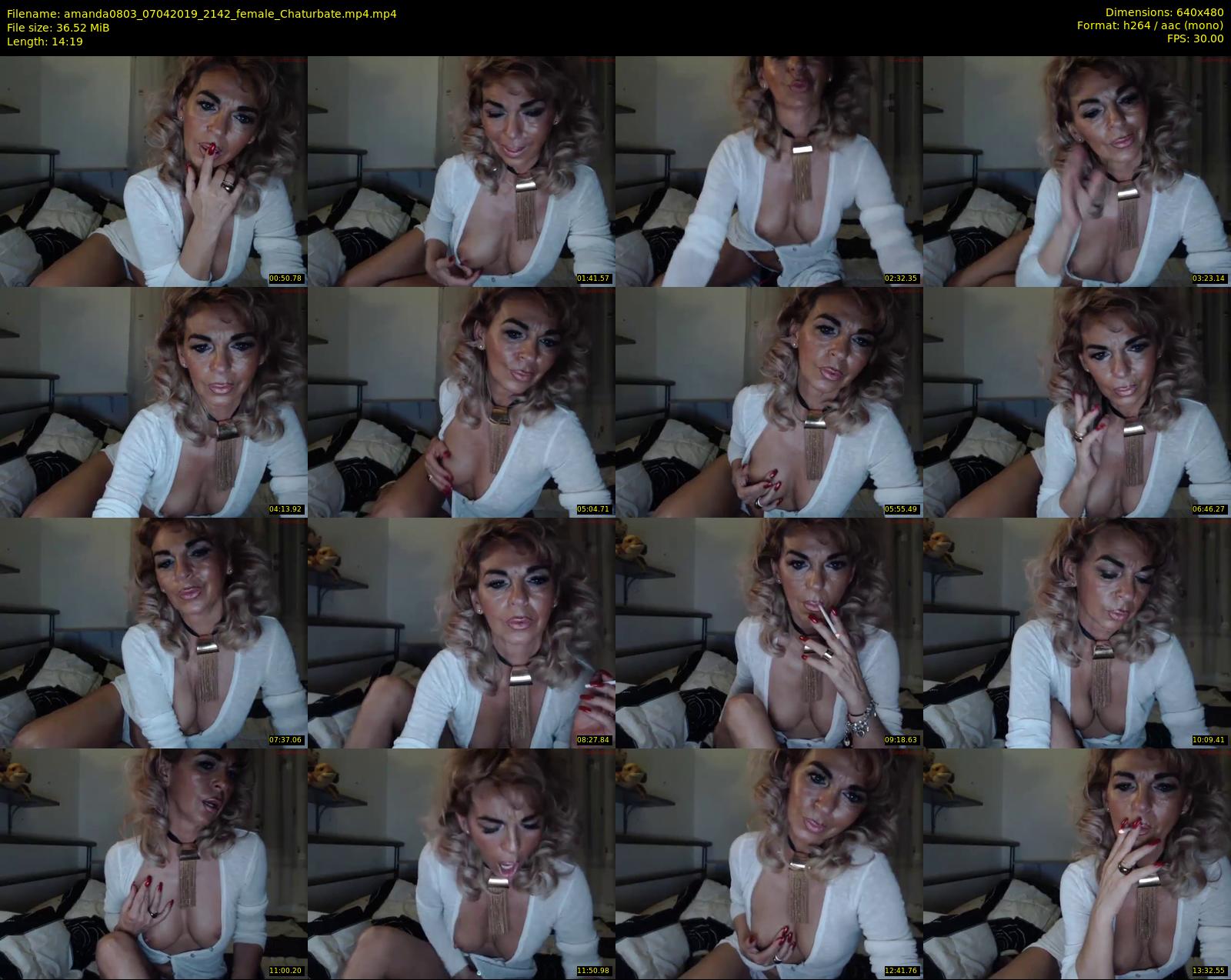 amanda0803 — 15 minute Chaturbate female cam show recording, 480p, Apr 7, 2019
