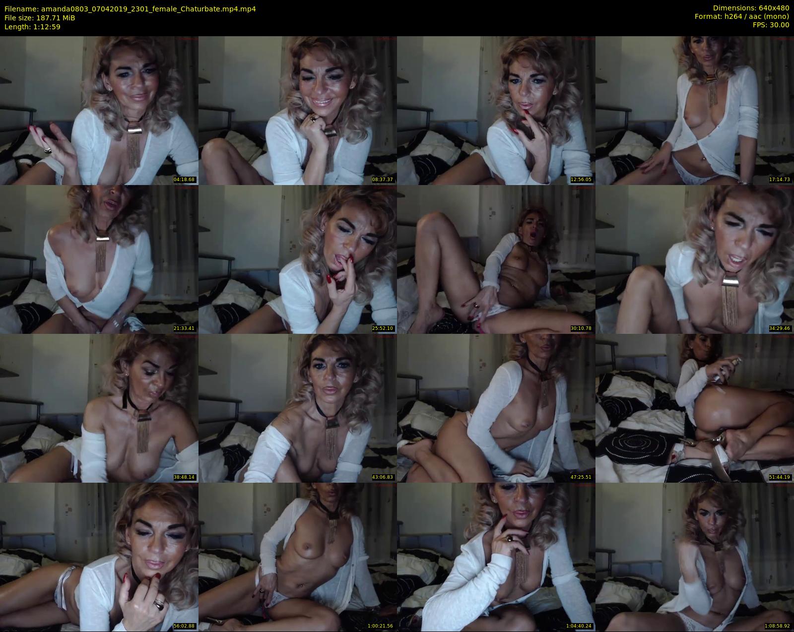 amanda0803 — 73 minute Chaturbate female cam show recording, 480p, Apr 7, 2019