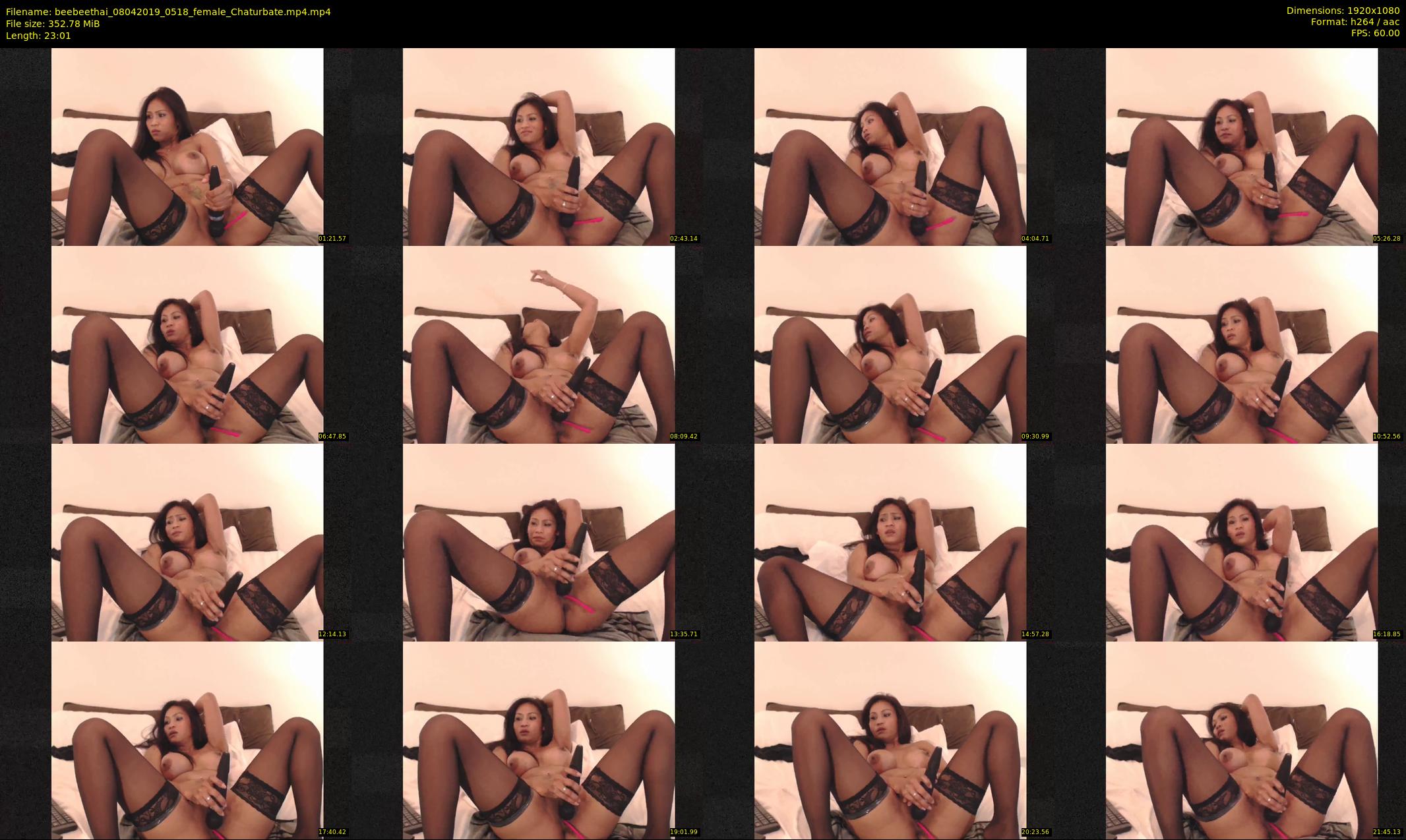 beebeethai — 24 minute Chaturbate female cam show recording, 1080p, Apr 8, 2019