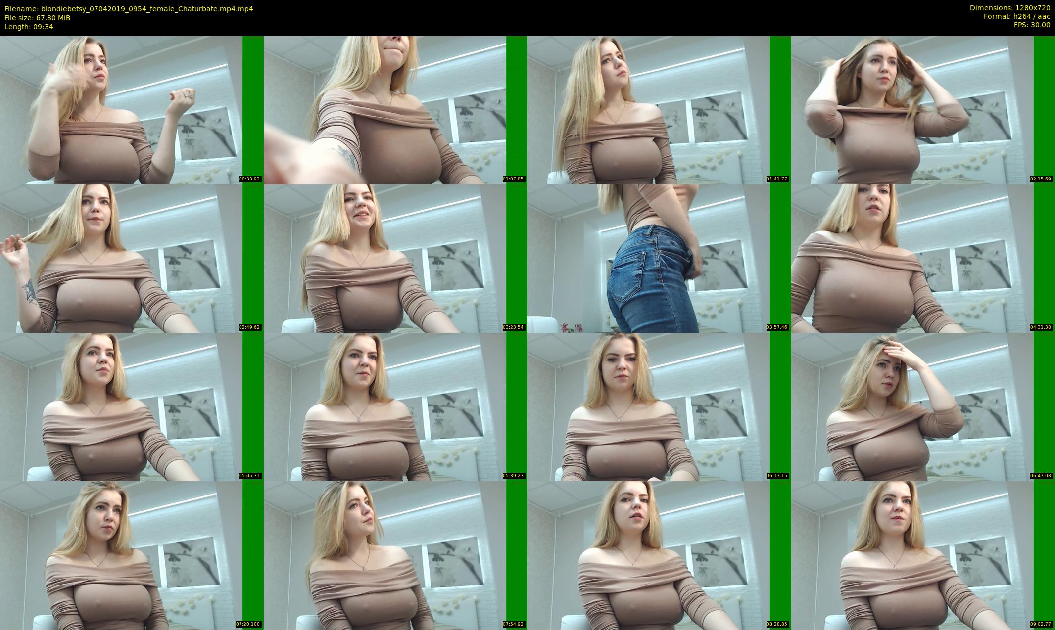 blondiebetsy — 10 minute Chaturbate female cam show recording, 720p, Apr 7, 2019