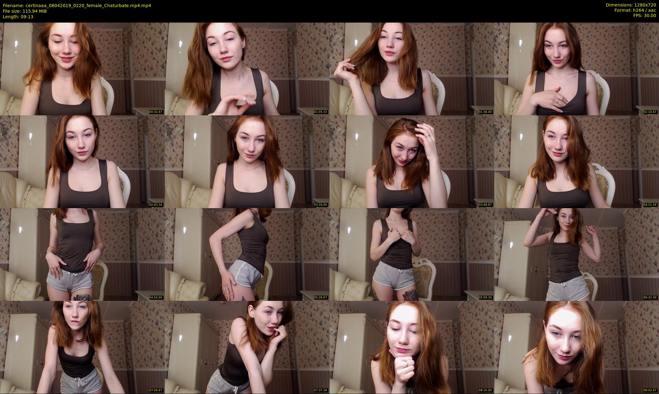 certinaaa — 10 minute Chaturbate female cam show recording, 720p, Apr 8, 2019