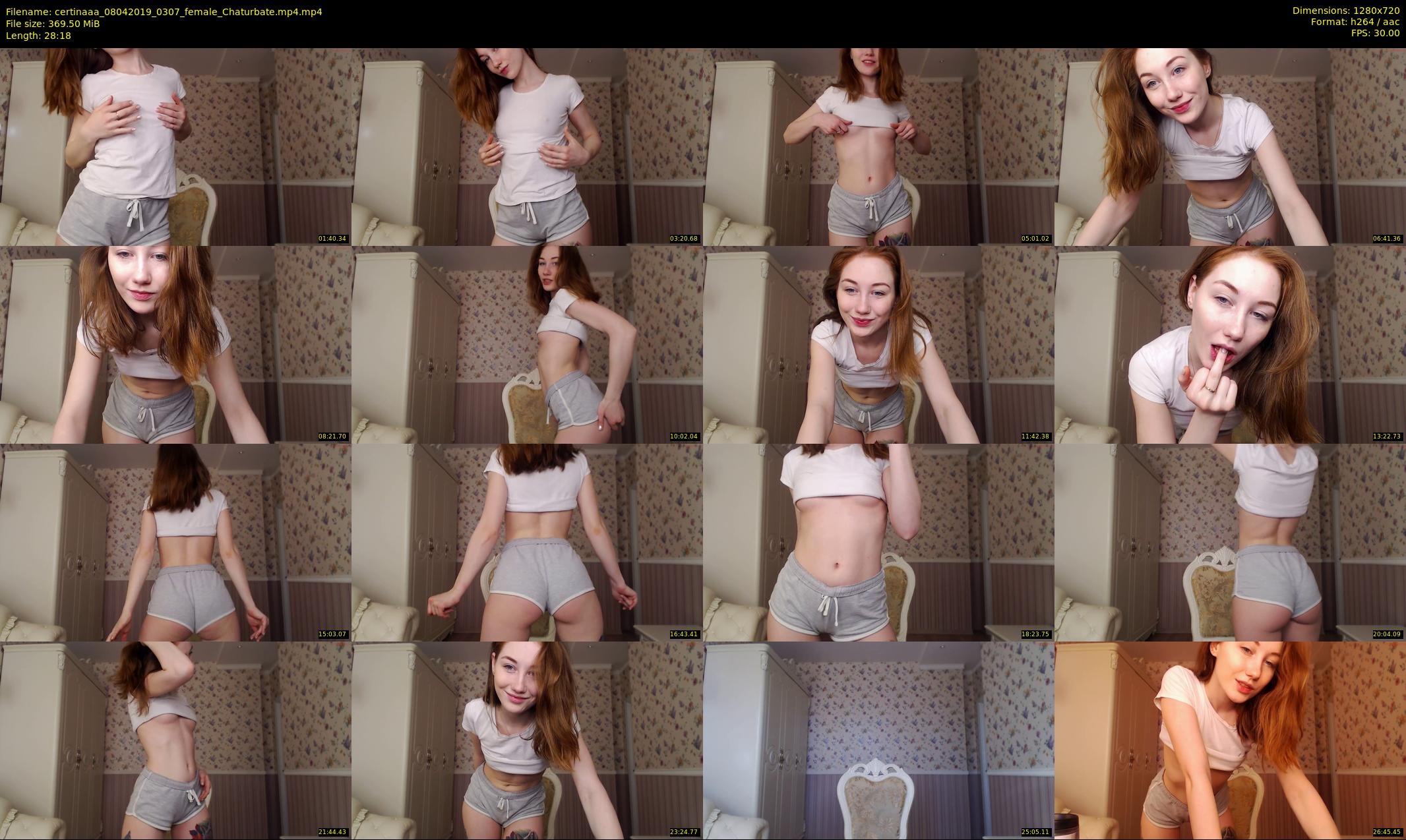 certinaaa — 29 minute Chaturbate female cam show recording, 720p, Apr 8, 2019