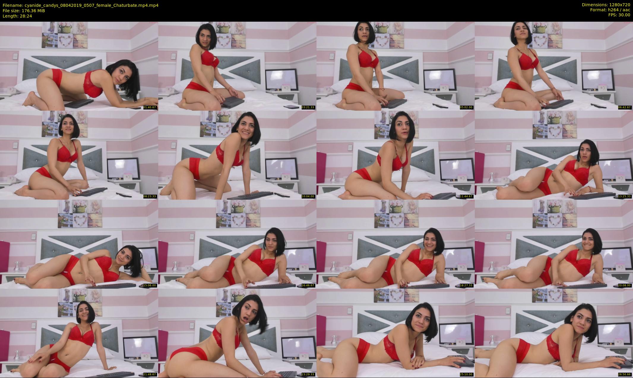 cyanide_candys — 29 minute Chaturbate female cam show recording, 720p, Apr 8, 2019