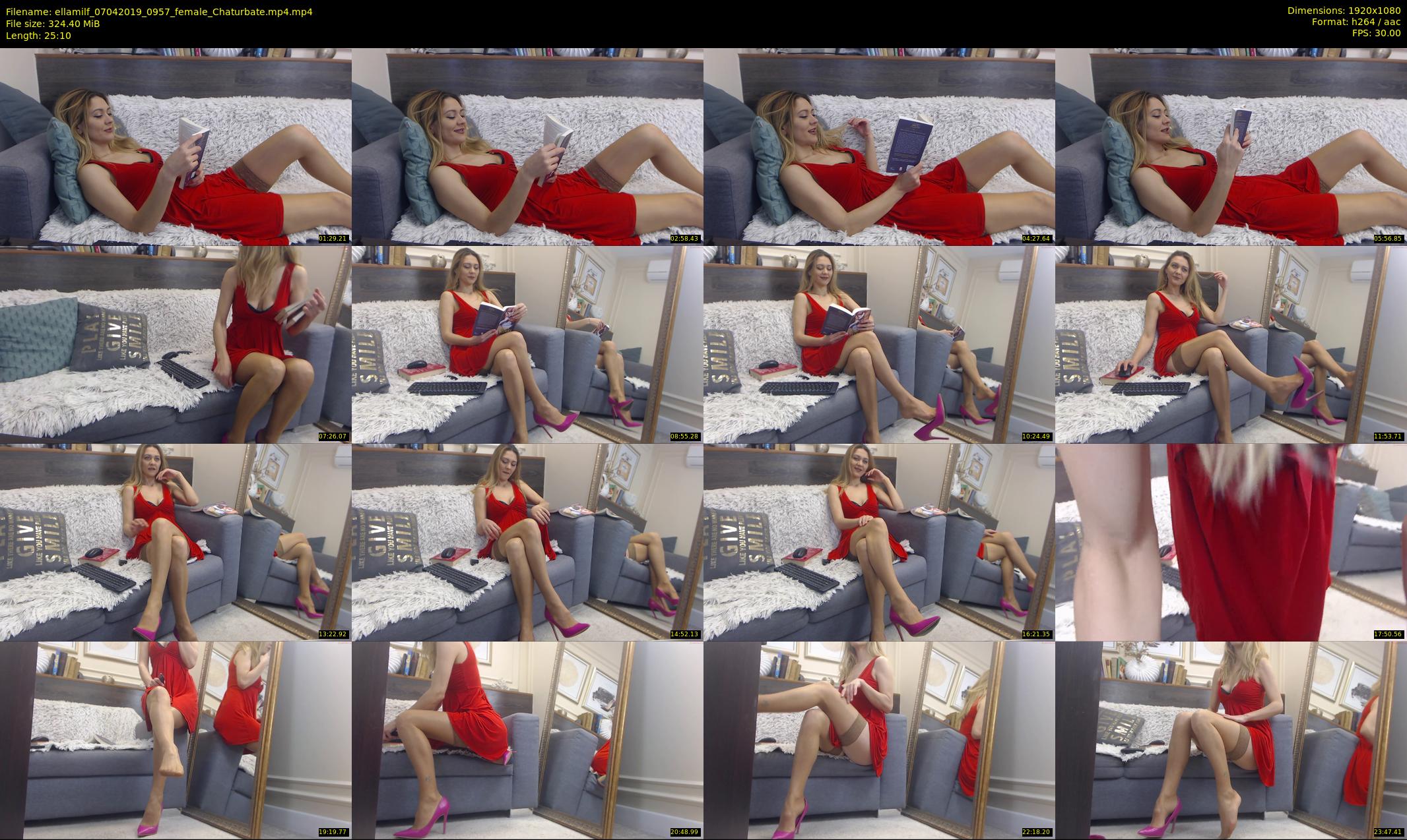 ellamilf — 26 minute Chaturbate female cam show recording, 1080p, Apr 7, 2019