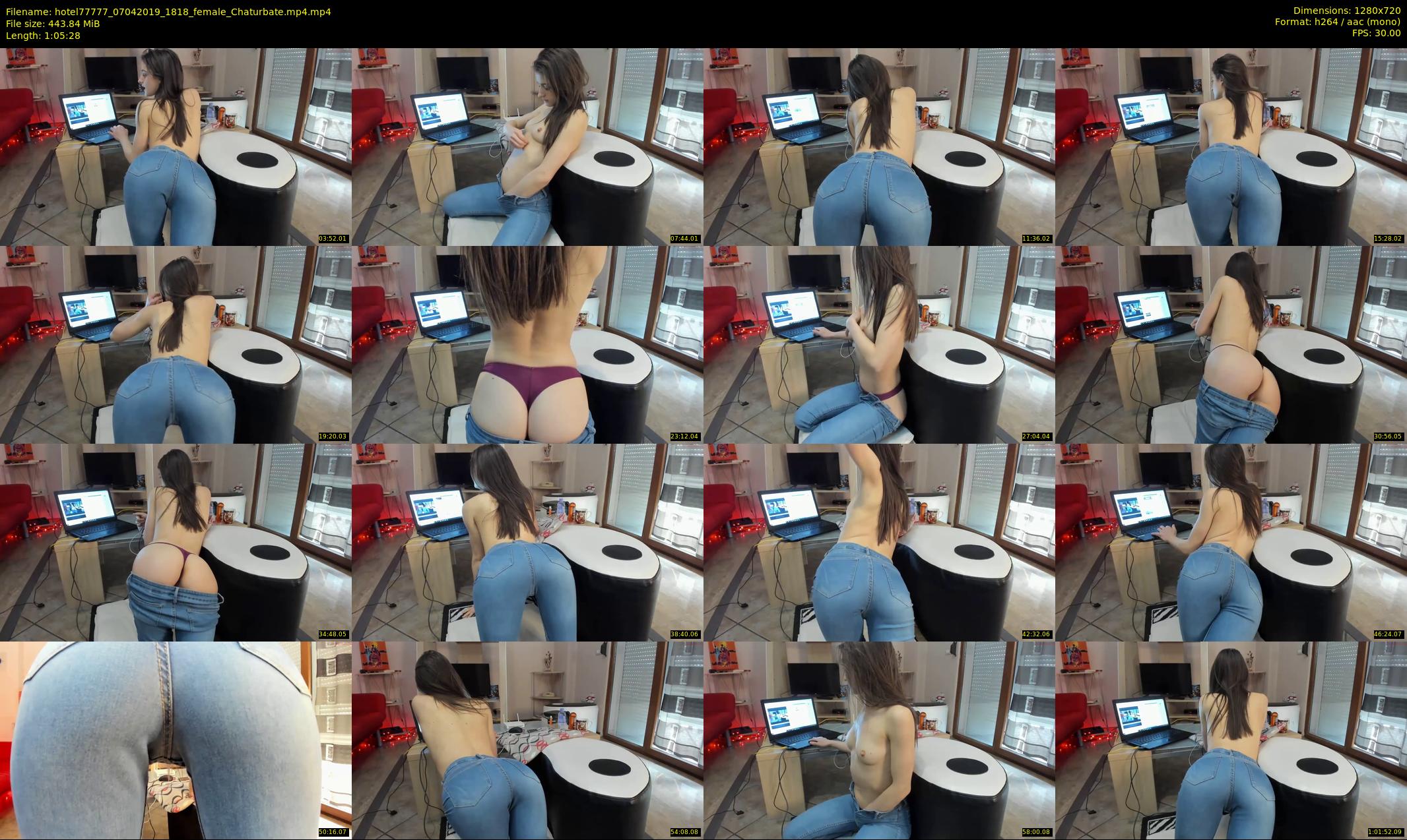 hotel77777 — 66 minute Chaturbate female cam show recording, 720p, Apr 7, 2019