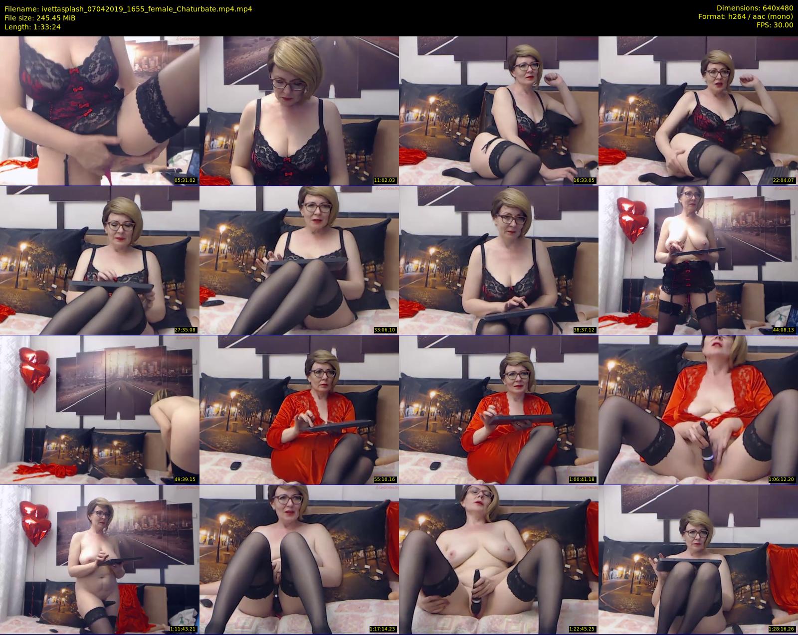 ivettasplash — 94 minute Chaturbate female cam show recording, 480p, Apr 7, 2019