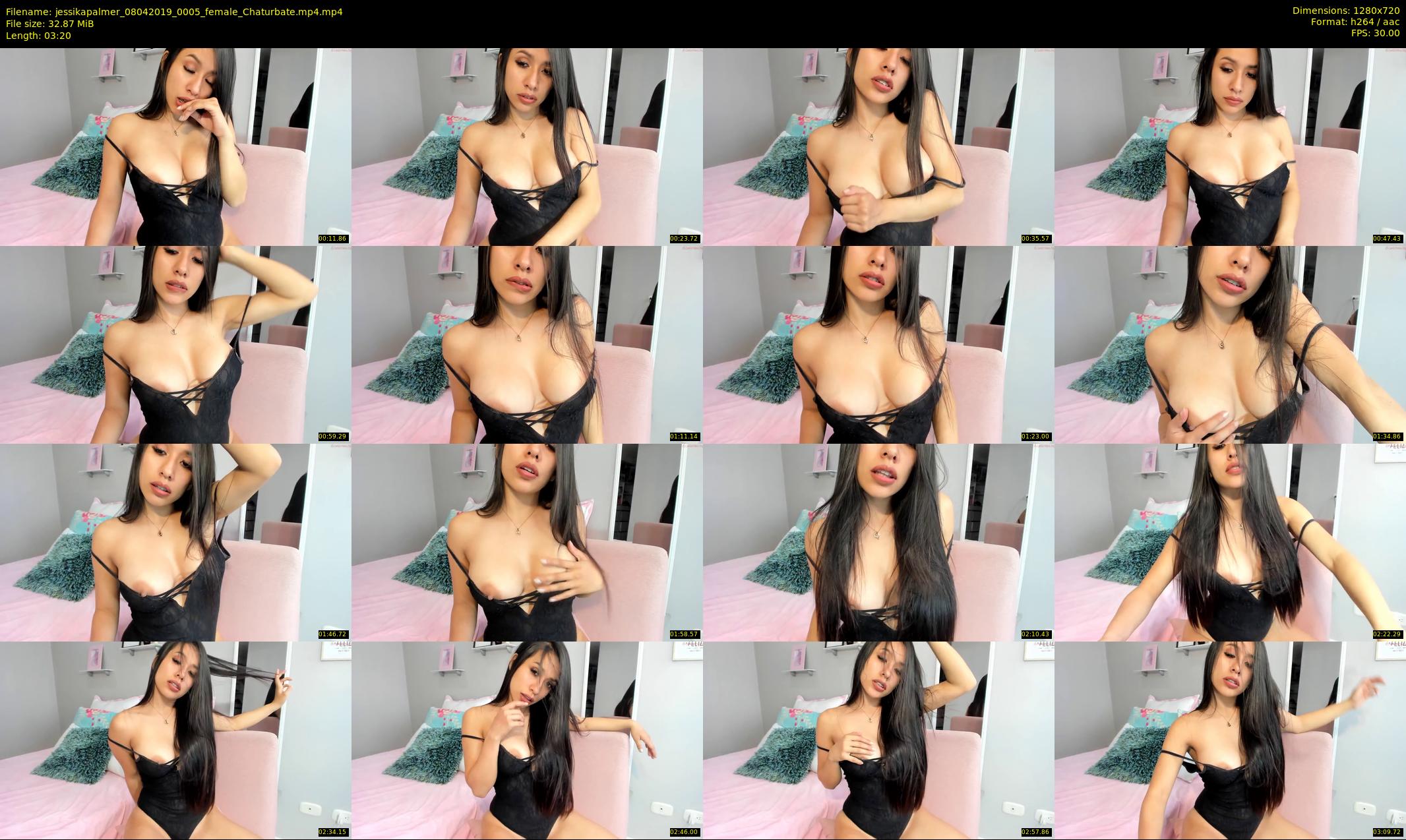 jessikapalmer — 4 minute Chaturbate female cam show recording, 720p, Apr 8, 2019