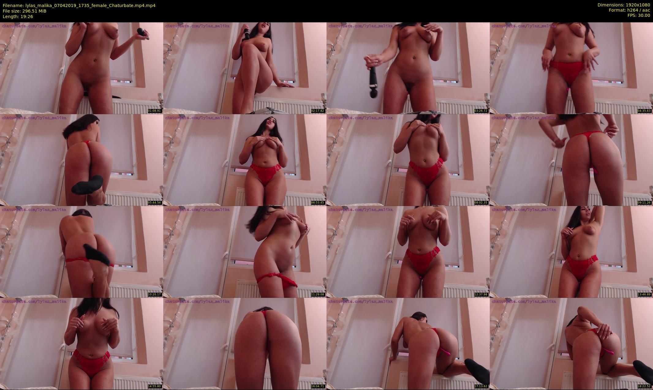 lylas_malika — 20 minute Chaturbate female cam show recording, 1080p, Apr 7, 2019