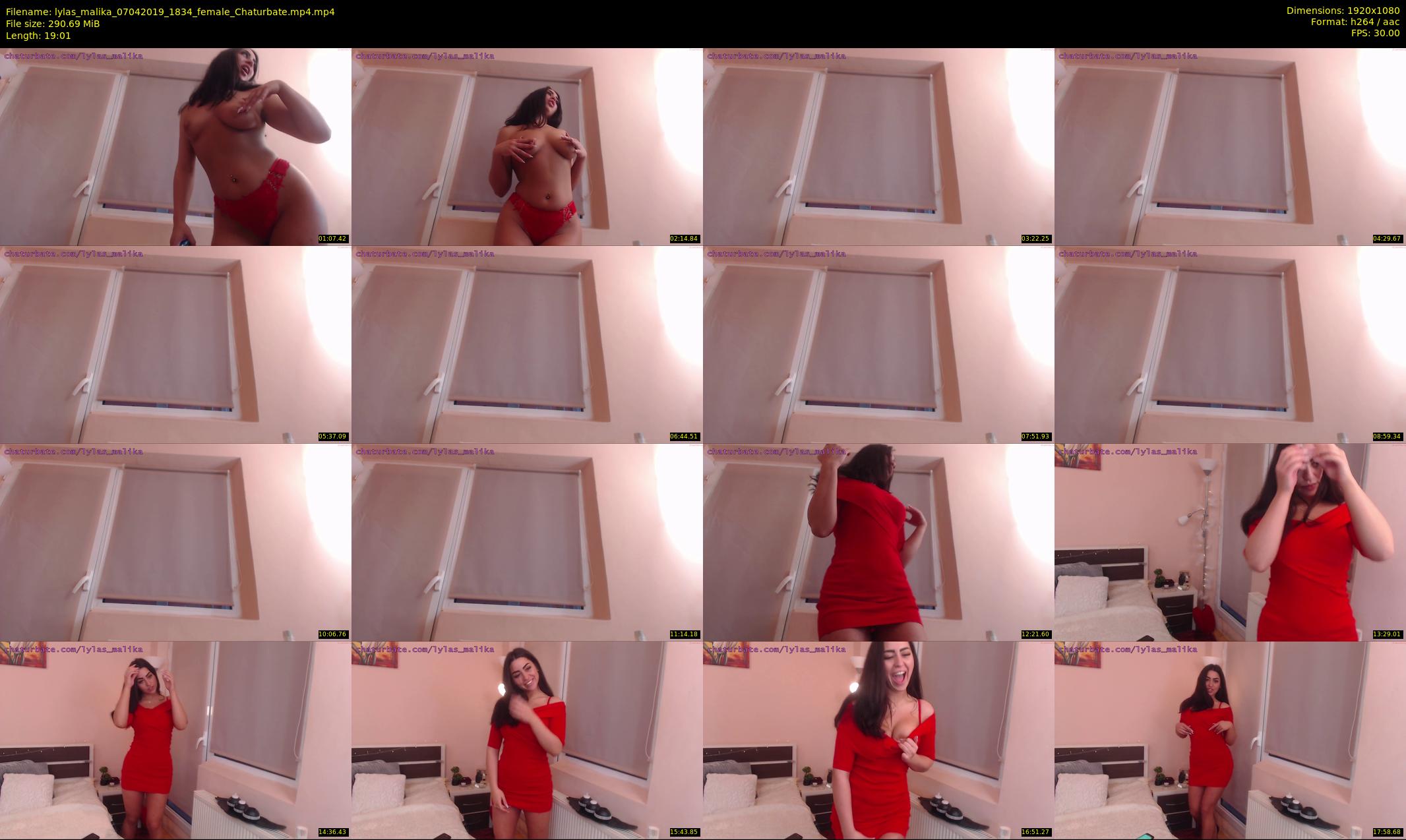 lylas_malika — 20 minute Chaturbate female cam show recording, 1080p, Apr 7, 2019