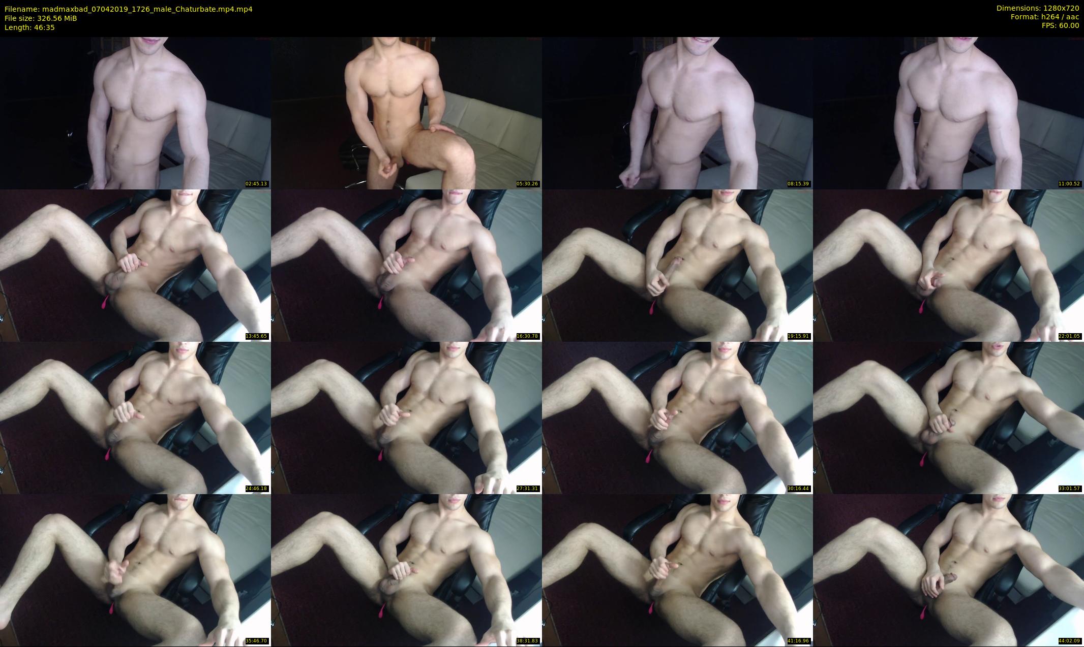 madmaxbad — 47 minute Chaturbate male cam show recording, 720p, Apr 7, 2019