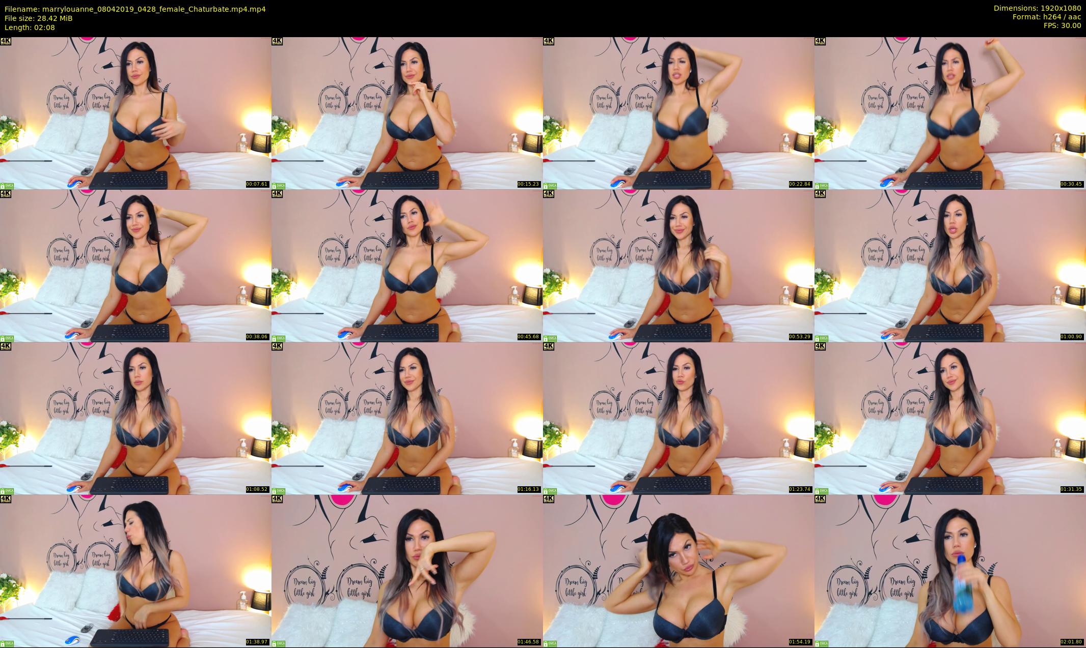 marrylouanne — 3 minute Chaturbate female cam show recording, 1080p, Apr 8, 2019