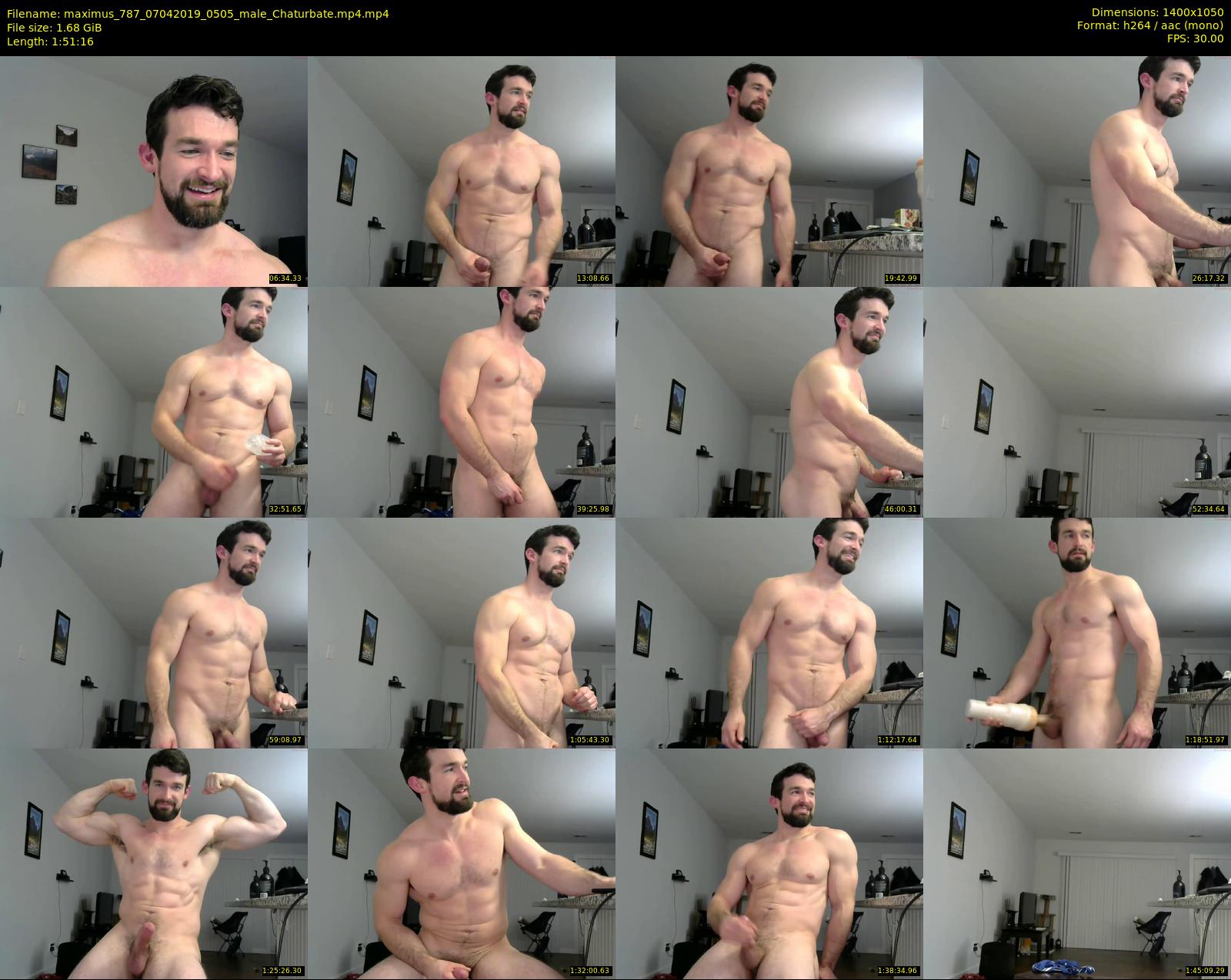 maximus_787 — 112 minute Chaturbate male cam show recording, 720p, Apr 7, 2019