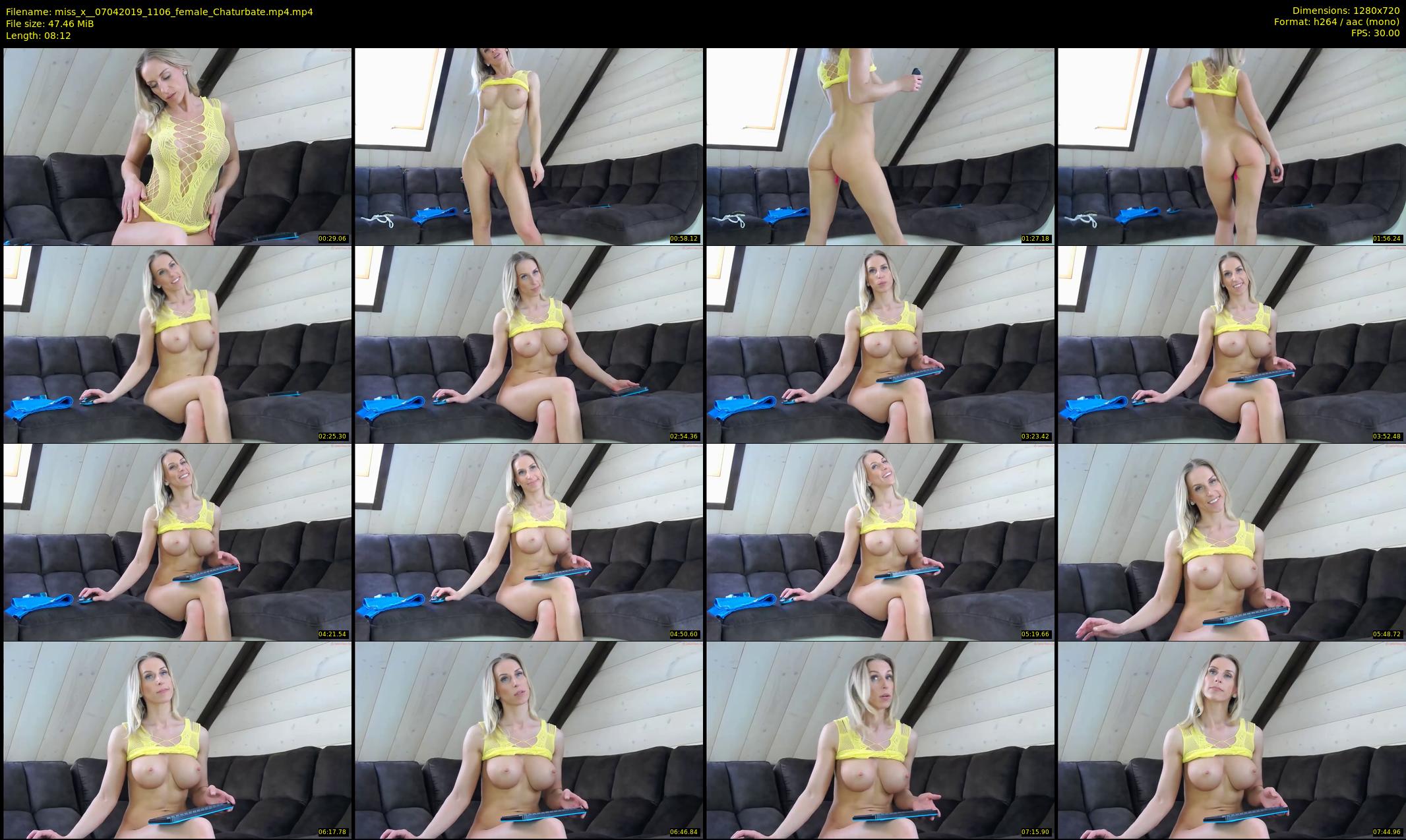 miss_x_ — 9 minute Chaturbate female cam show recording, 720p, Apr 7, 2019