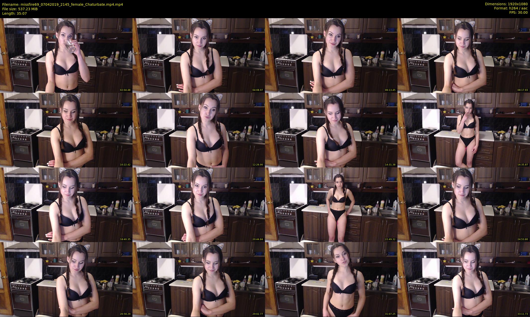 missfire69 — 36 minute Chaturbate female cam show recording, 1080p, Apr 7, 2019