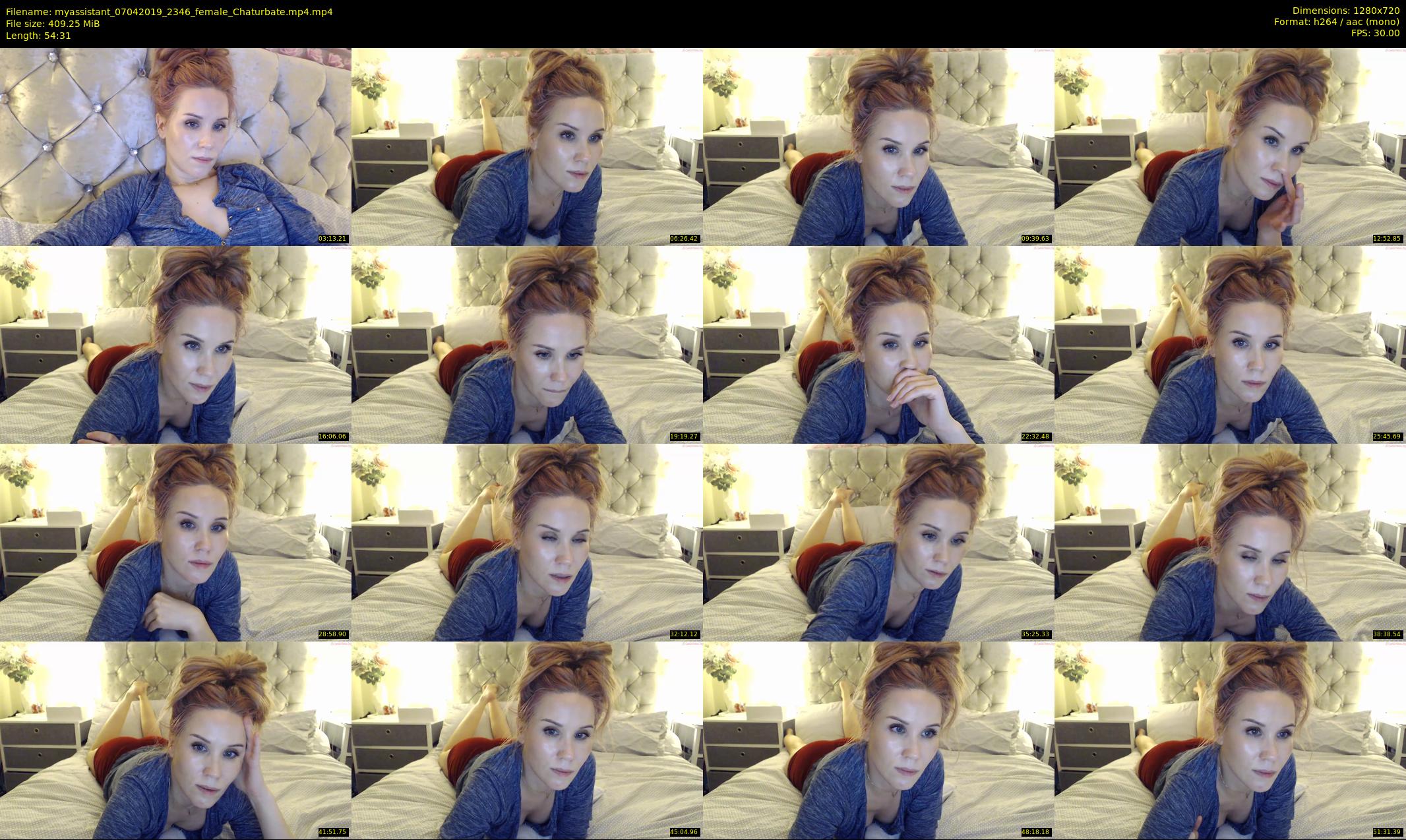 myassistant — 55 minute Chaturbate female cam show recording, 720p, Apr 7, 2019
