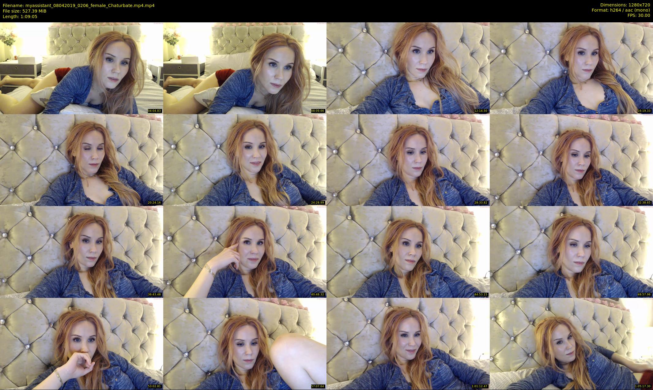 myassistant — 70 minute Chaturbate female cam show recording, 720p, Apr 8, 2019