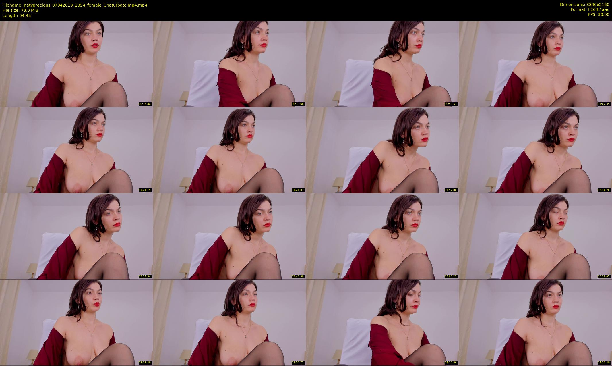 natyprecious — 5 minute Chaturbate female cam show recording, 4K, Apr 7, 2019