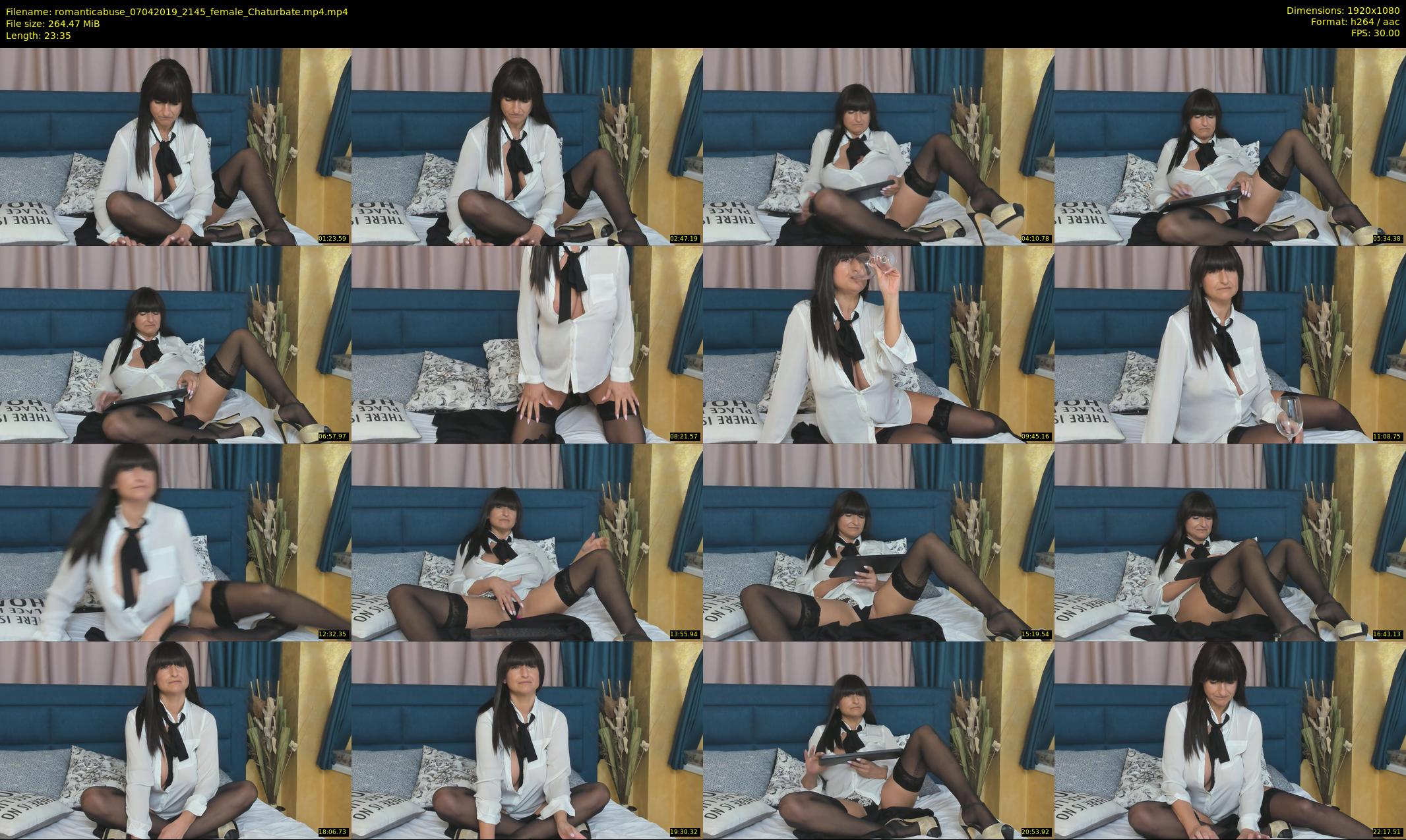 romanticabuse — 24 minute Chaturbate female cam show recording, 1080p, Apr 7, 2019