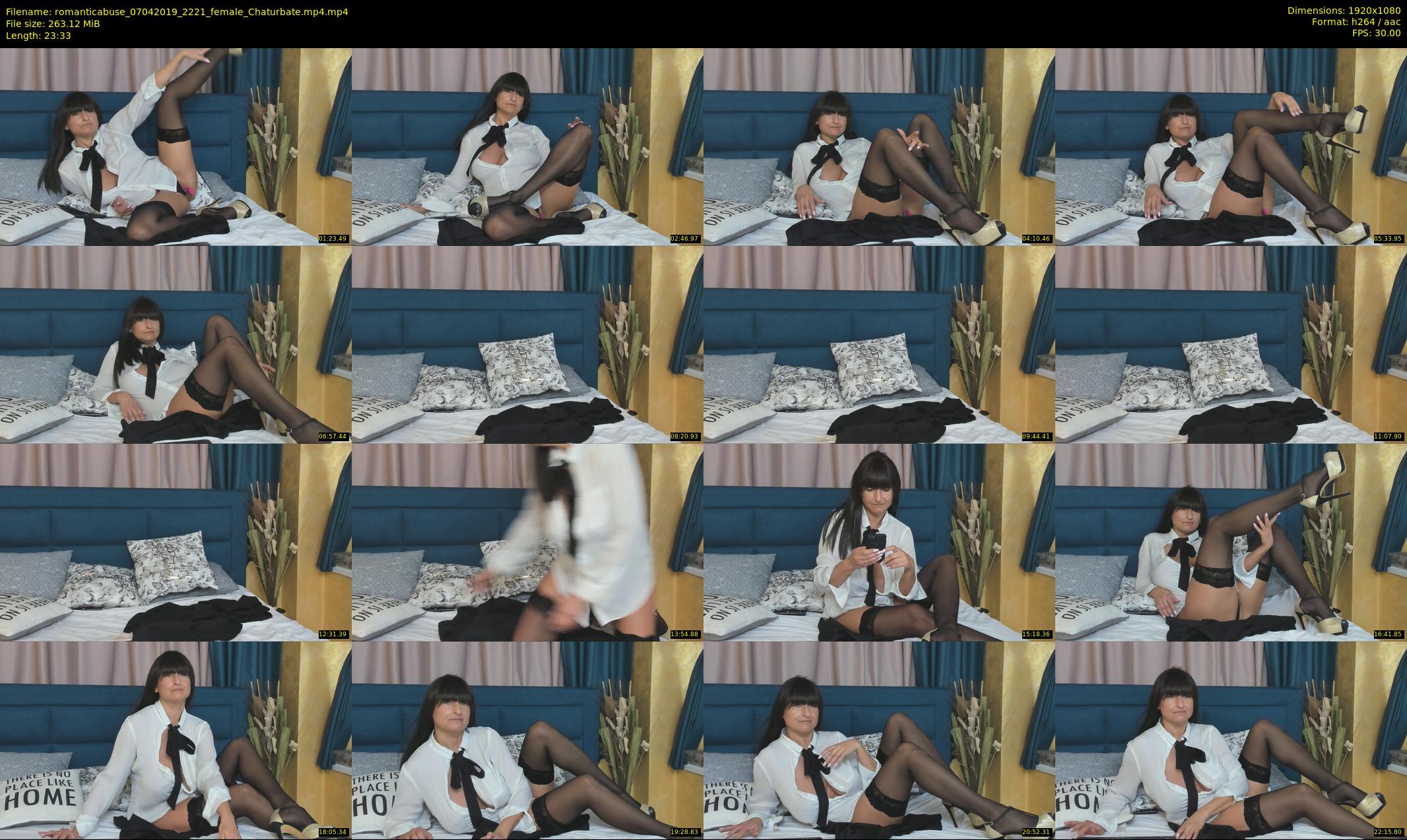 romanticabuse — 24 minute Chaturbate female cam show recording, 1080p, Apr 7, 2019