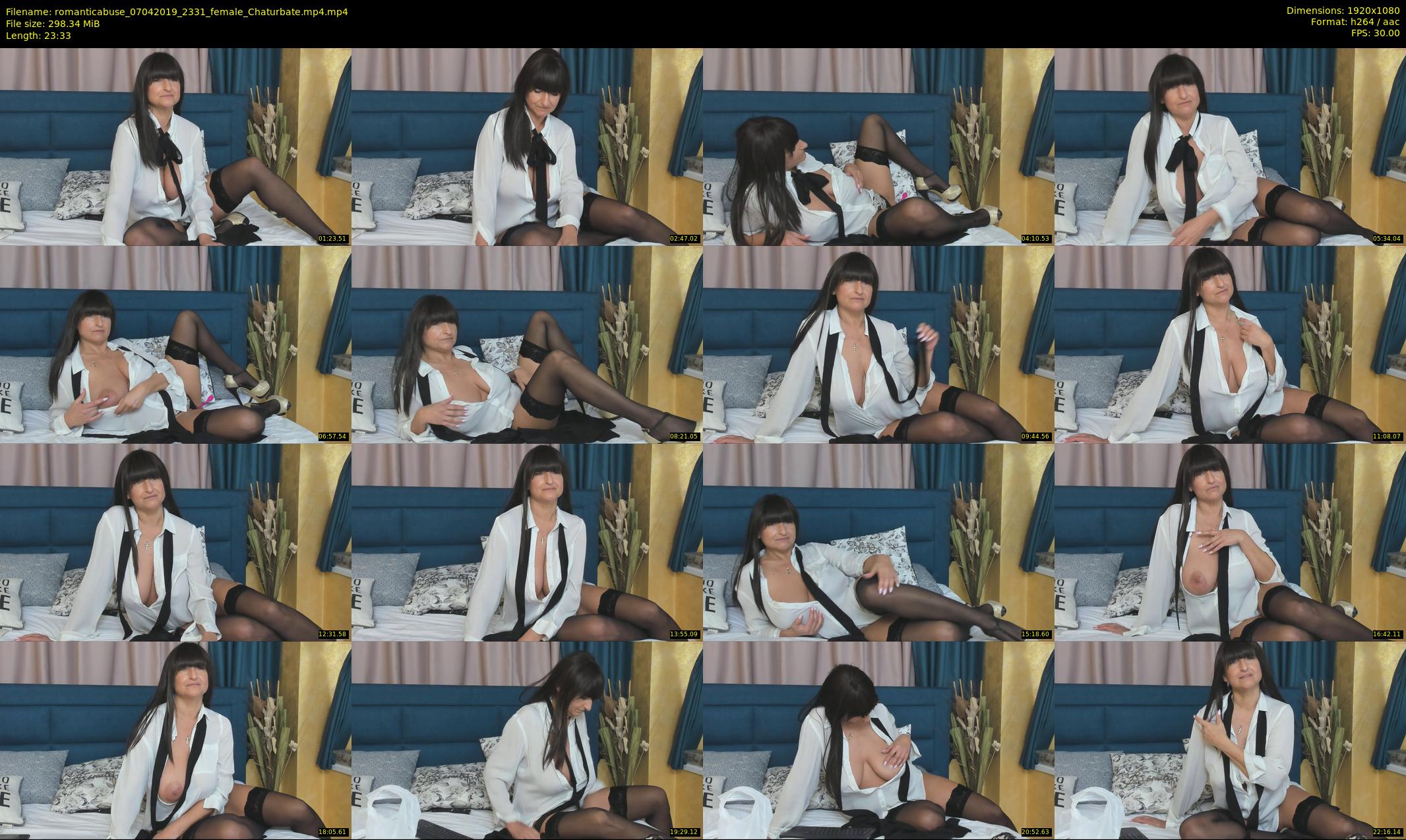 romanticabuse — 24 minute Chaturbate female cam show recording, 1080p, Apr 7, 2019
