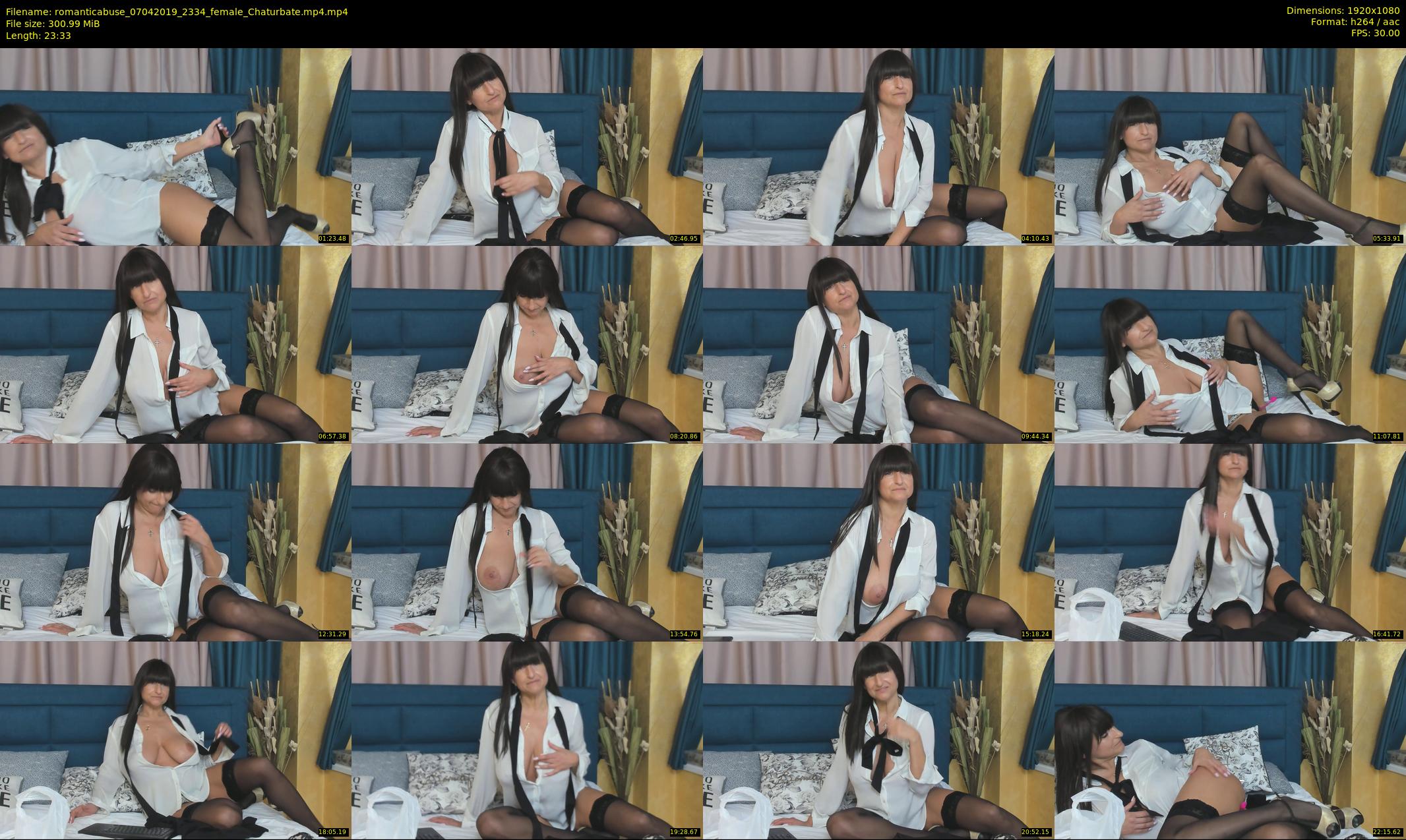 romanticabuse — 24 minute Chaturbate female cam show recording, 1080p, Apr 7, 2019