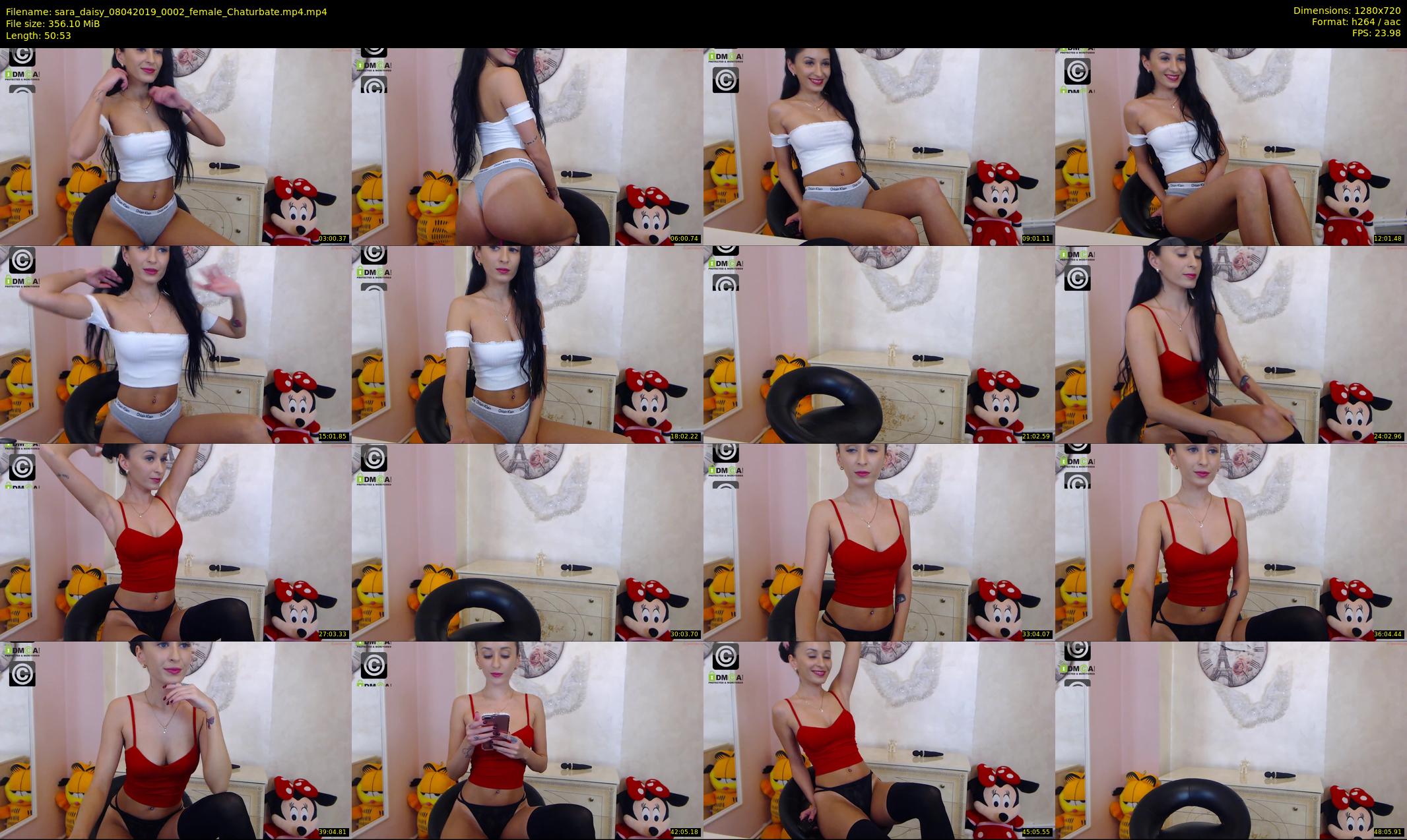 sara_daisy — 51 minute Chaturbate female cam show recording, 720p, Apr 8, 2019