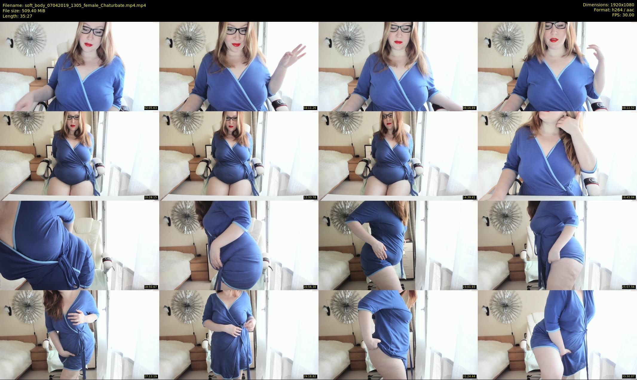 soft_body — 36 minute Chaturbate female cam show recording, 1080p, Apr 7, 2019